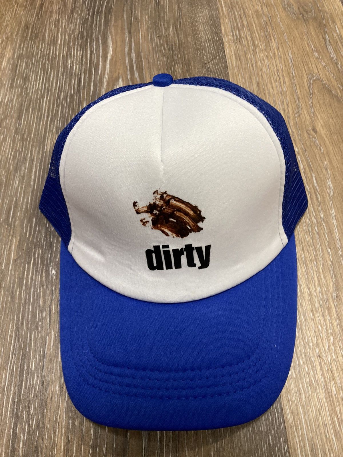 Vintage Men’s Dirty Trucker Hat Mesh Baseball Adjustable SnapBack Size ONE SIZE - 1 Preview