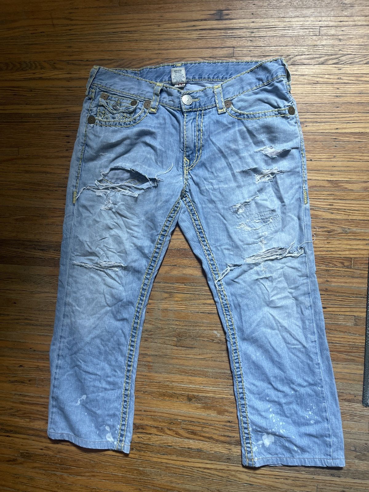 True Religion TRUE RELIGION GRUNGE DENIM Size US 38 / EU 54 - 2 Thumbnail