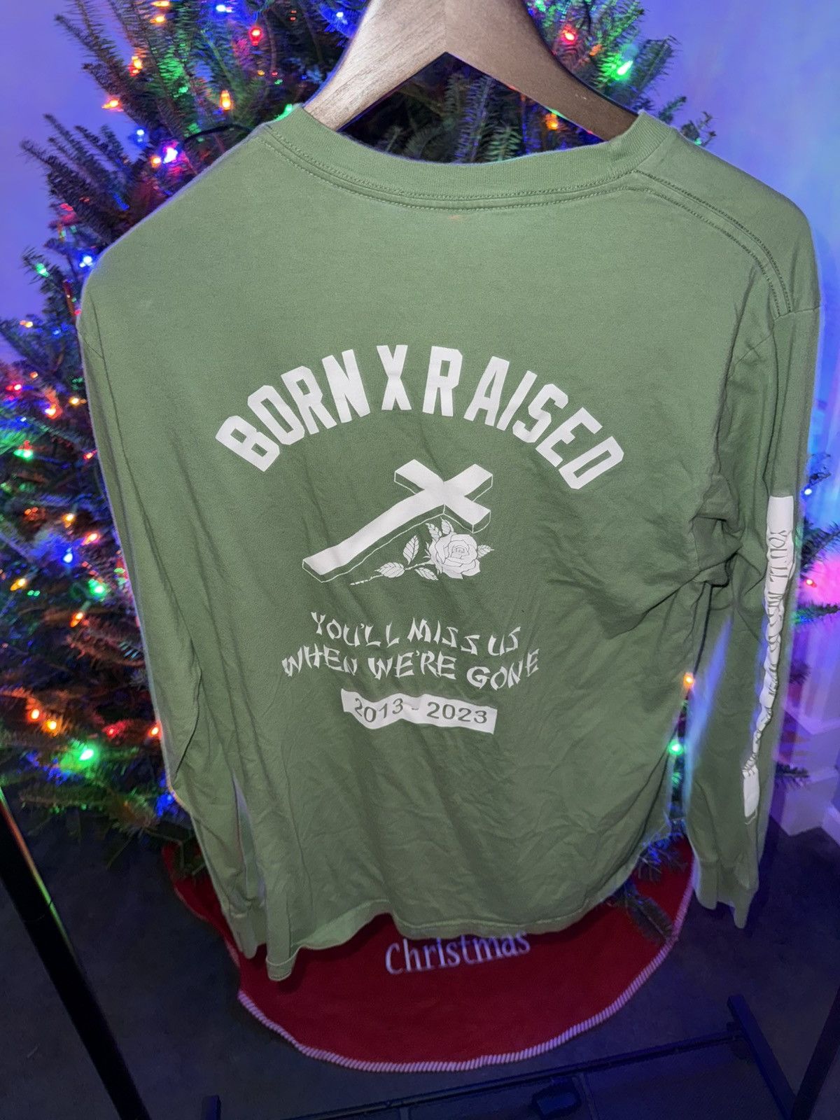 Born X Raised Born X Raised cross long sleeve tee Size US L / EU 52-54 / 3 - 2 Thumbnail