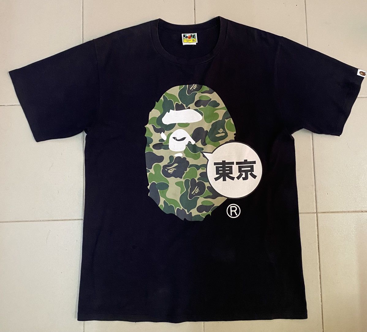 Bape Bape Tokyo City Big Ape Head Tee Size US XL / EU 56 / 4 - 1 Thumbnail