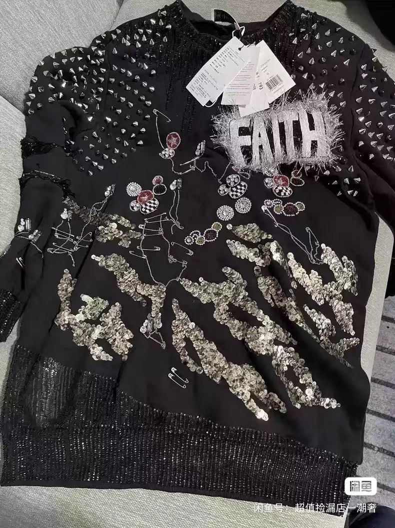 Faith Connexion Faith Connexion studded sequin sweatshirt dior prada Size US M / EU 48-50 / 2 - 1 Thumbnail