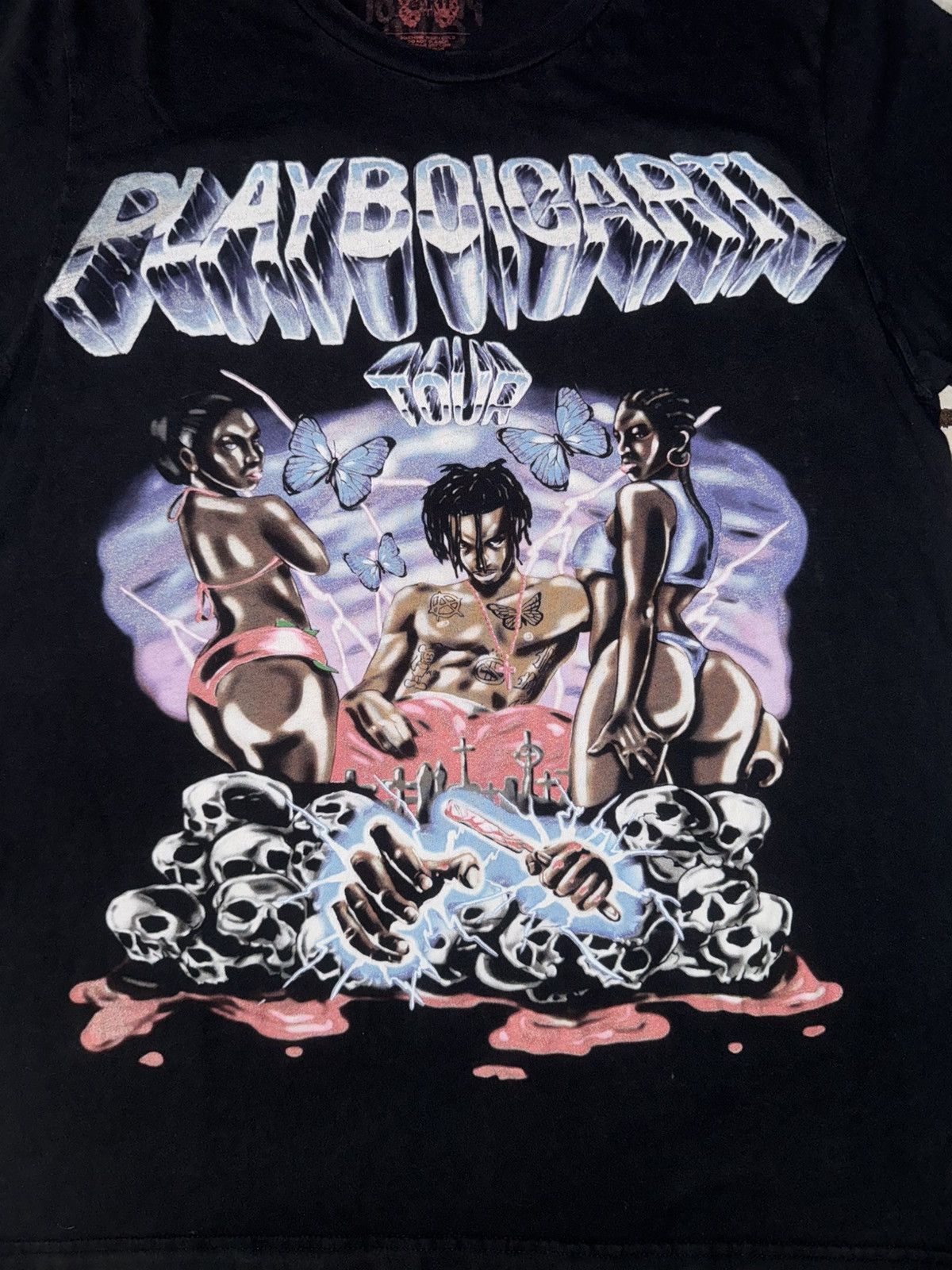 Playboi Carti Playboi carti 2017 tour die lit era t shirt Size US L / EU 52-54 / 3 - 2 Thumbnail