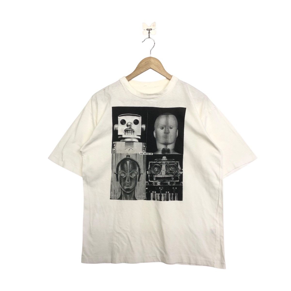 Vintage NEW NEW VINTAGE CYBER ROBOTIC GRAPHIC TSHIRT Size US M / EU 48-50 / 2 - 1 Thumbnail