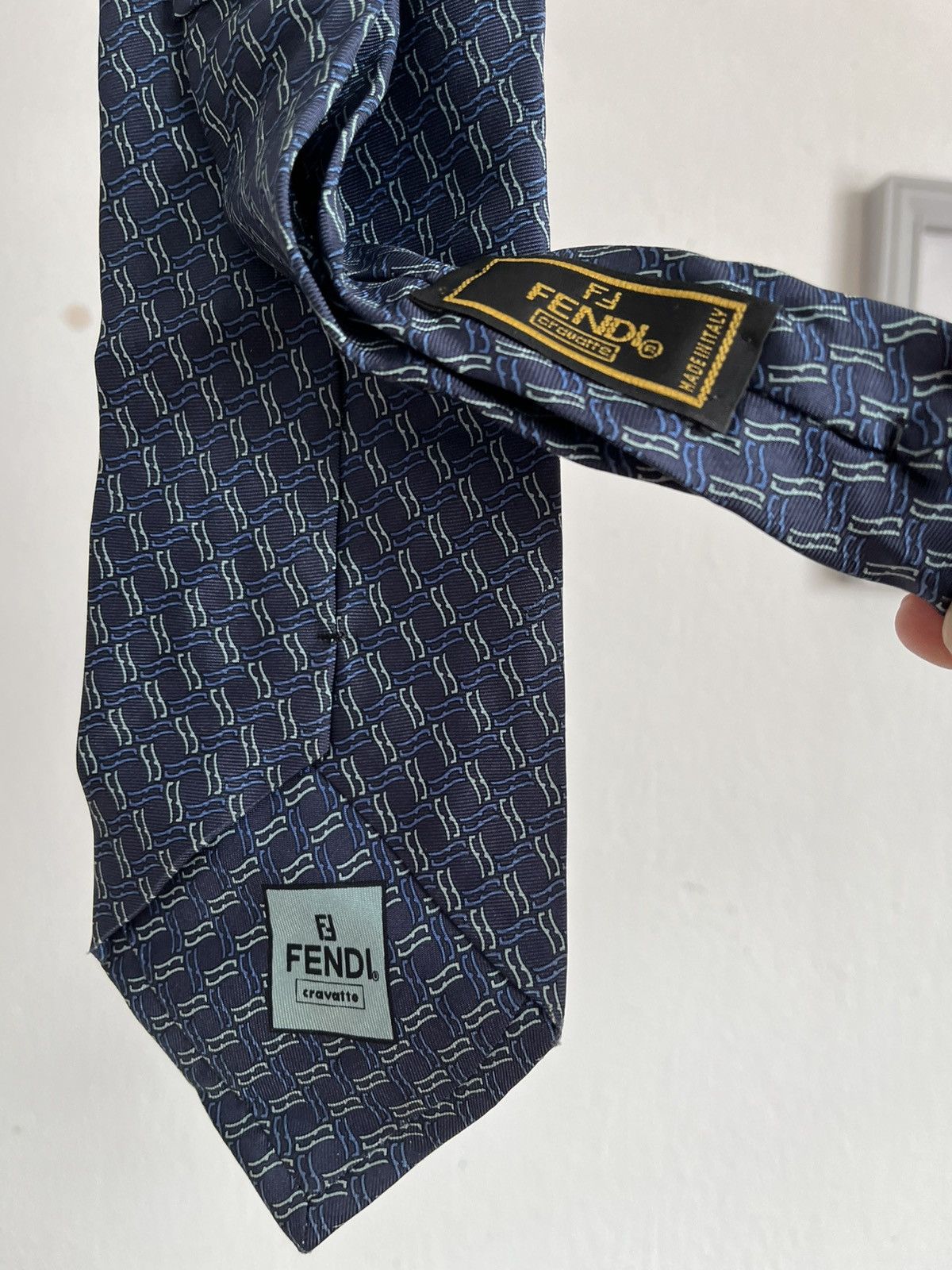 Fendi Combo tie fendi / dior Size ONE SIZE - 5 Thumbnail