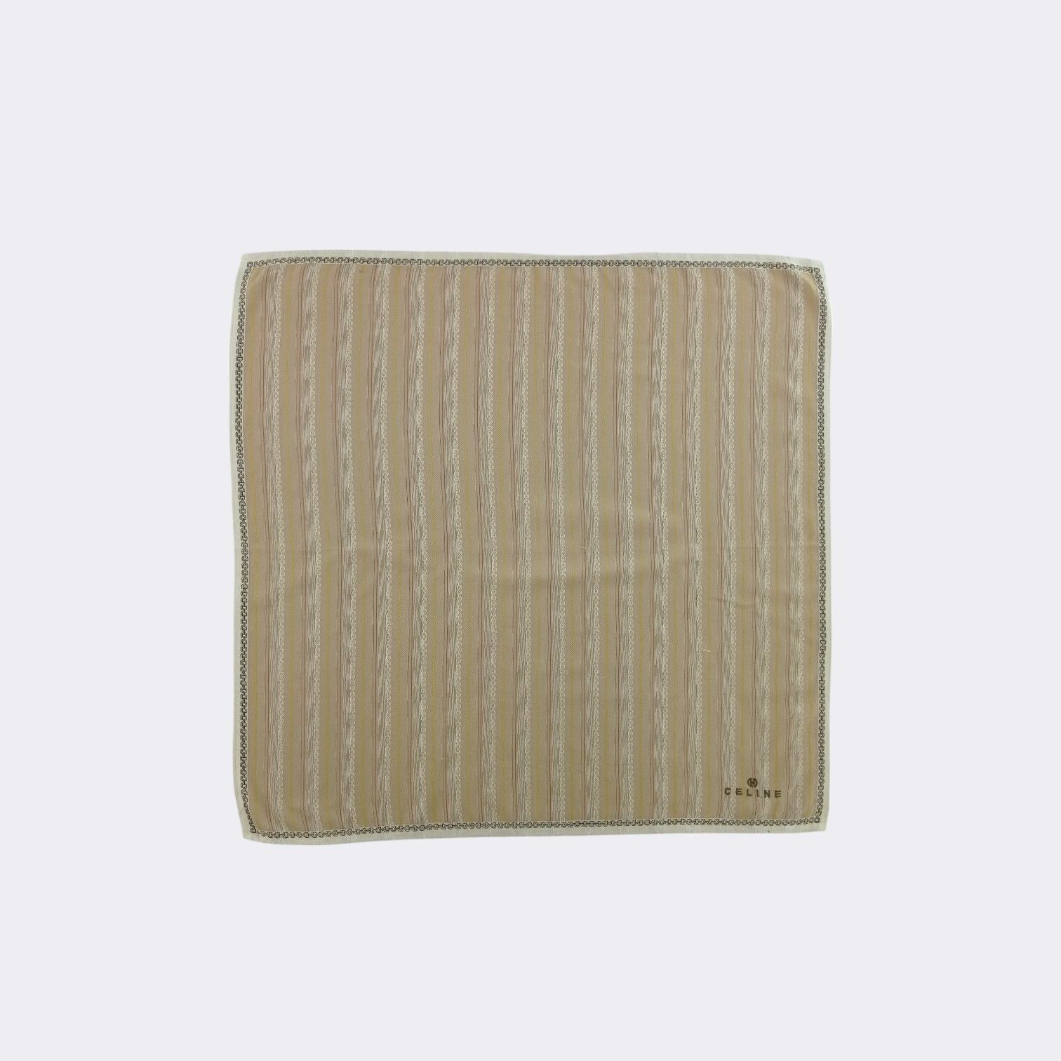 Celine Vintage Celine Handkerchief Neckerchief Bandana H012K Size ONE SIZE - 2 Thumbnail