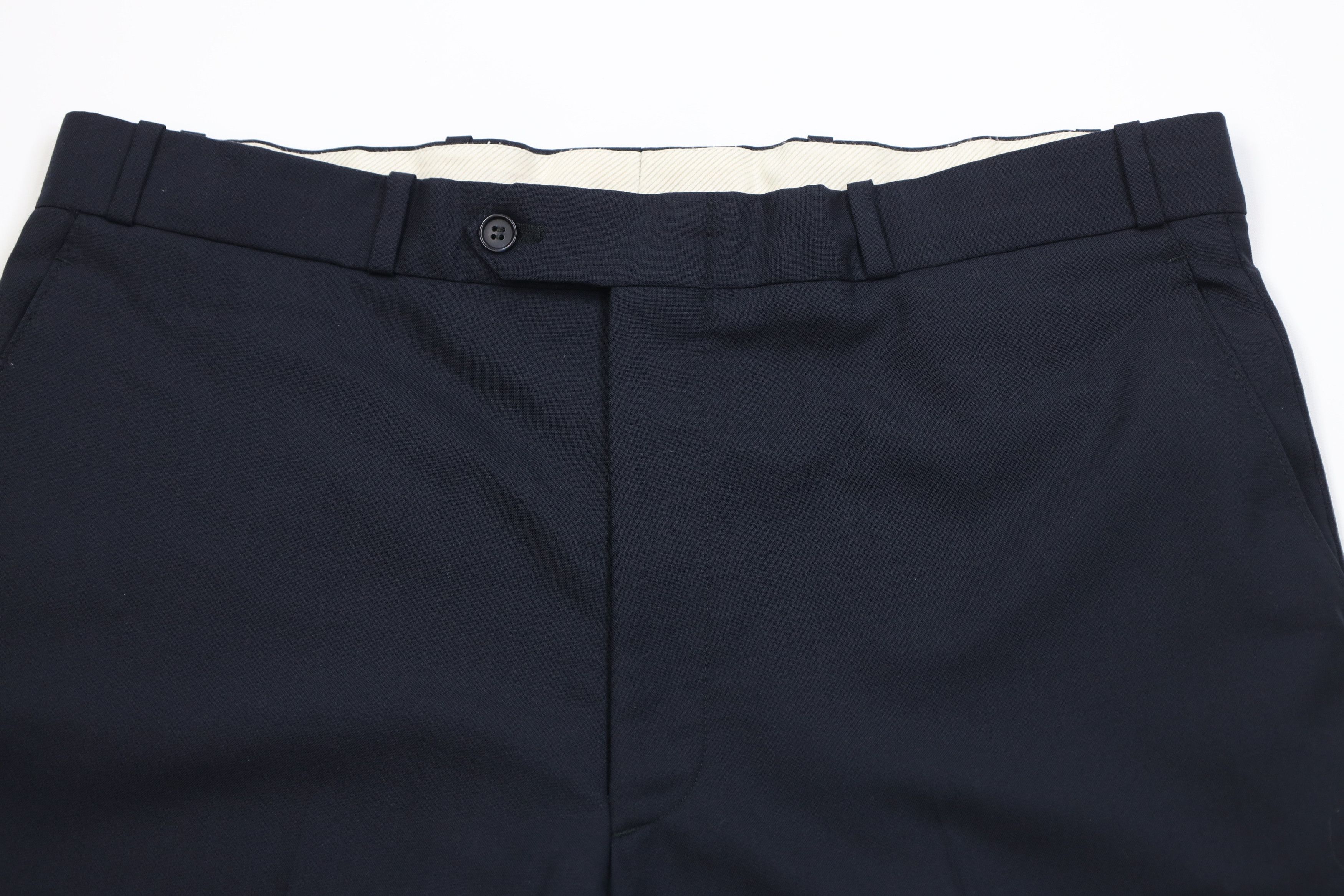 Vintage Vintage 90s Streetwear Wool Knit Wide Leg Chino Pants Blue Size US 38 / EU 54 - 2 Thumbnail
