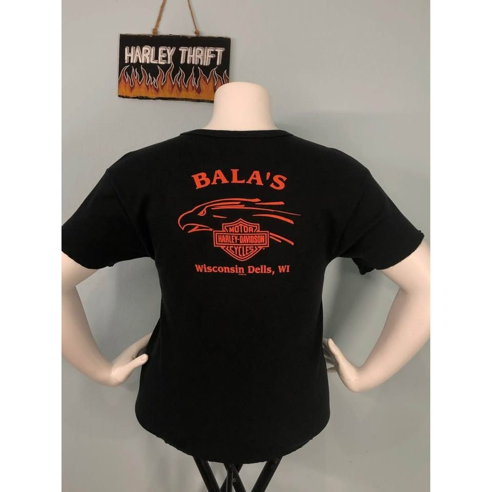 Harley Davidson × Vintage VTG 2000 Harley Davidson T-shirt XL Women 25 Years Old Size XL / US 12-14 / IT 48-50 - 4 Thumbnail