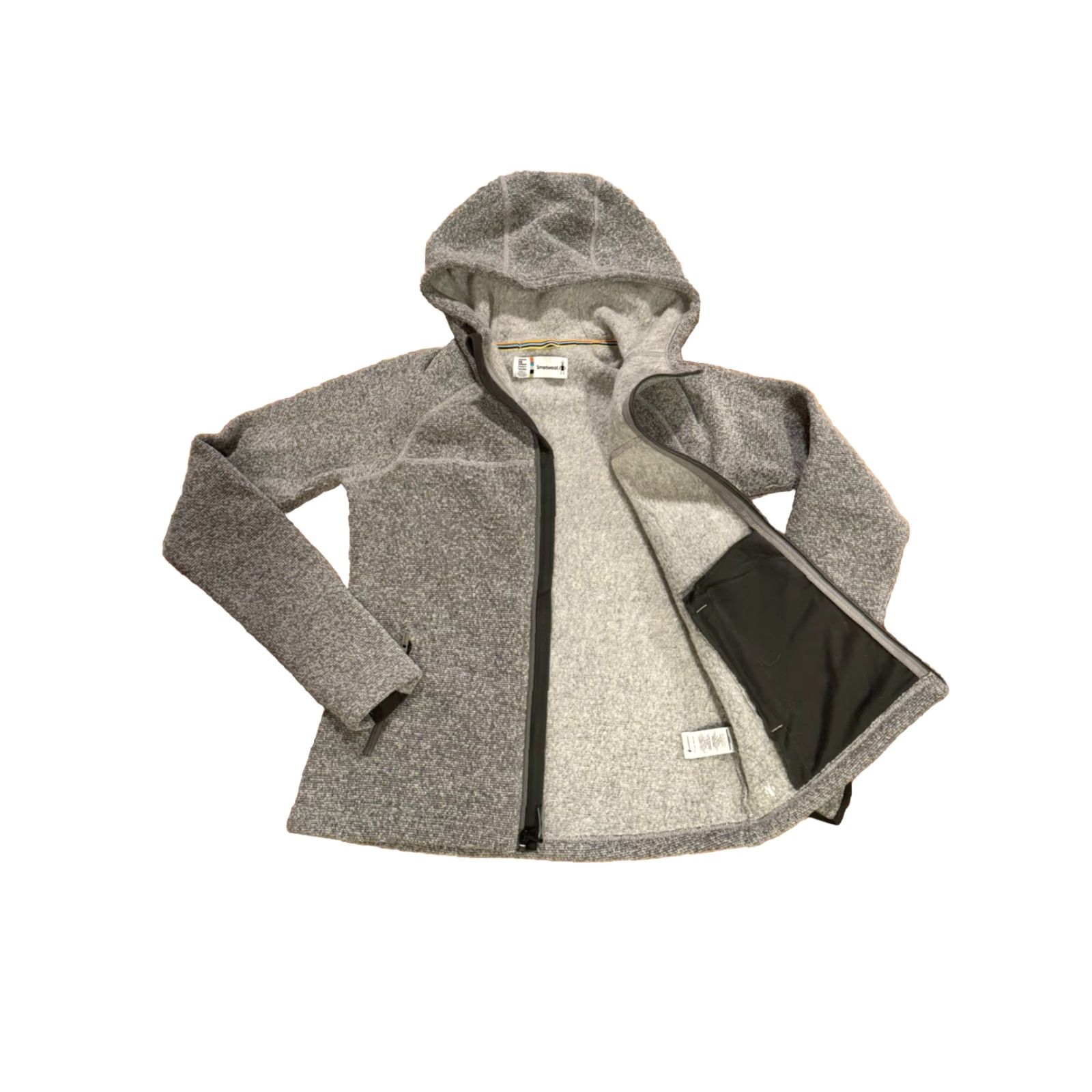 Smartwool Smartwool Women's Hudson Trail Full Zip Fleece Sweater Jacket XS Wool Hoody Jacket Size XS / US 0-2 / IT 36-38 - 2 Thumbnail