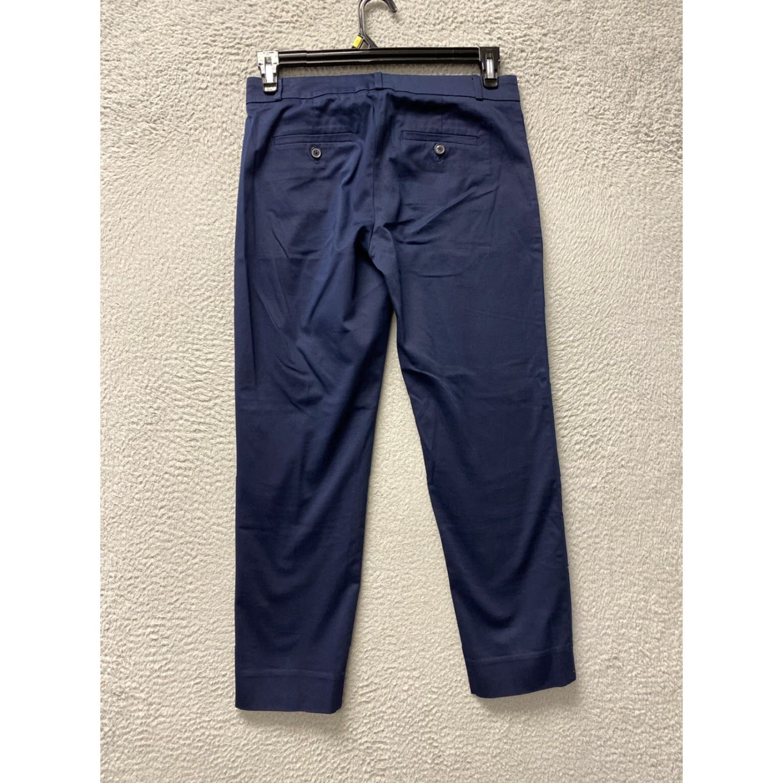 Banana Republic VINTAGE Banana Republic Women Pants Avalon Size 2 Ankle Wool Blue 2000s Size 26" / US 2 / IT 38 - 6 Thumbnail