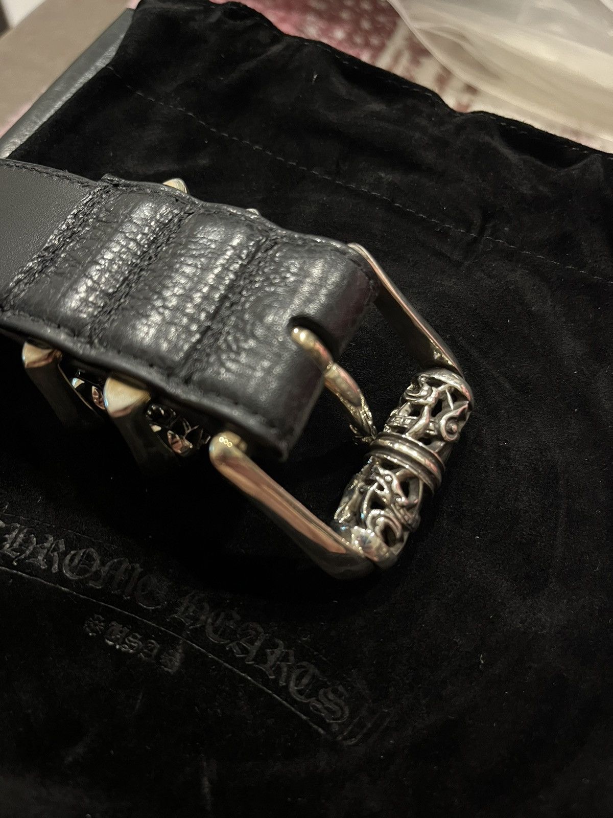 Chrome Hearts Chrome Hearts Celtic Roller Belt Size 34 - 4 Thumbnail