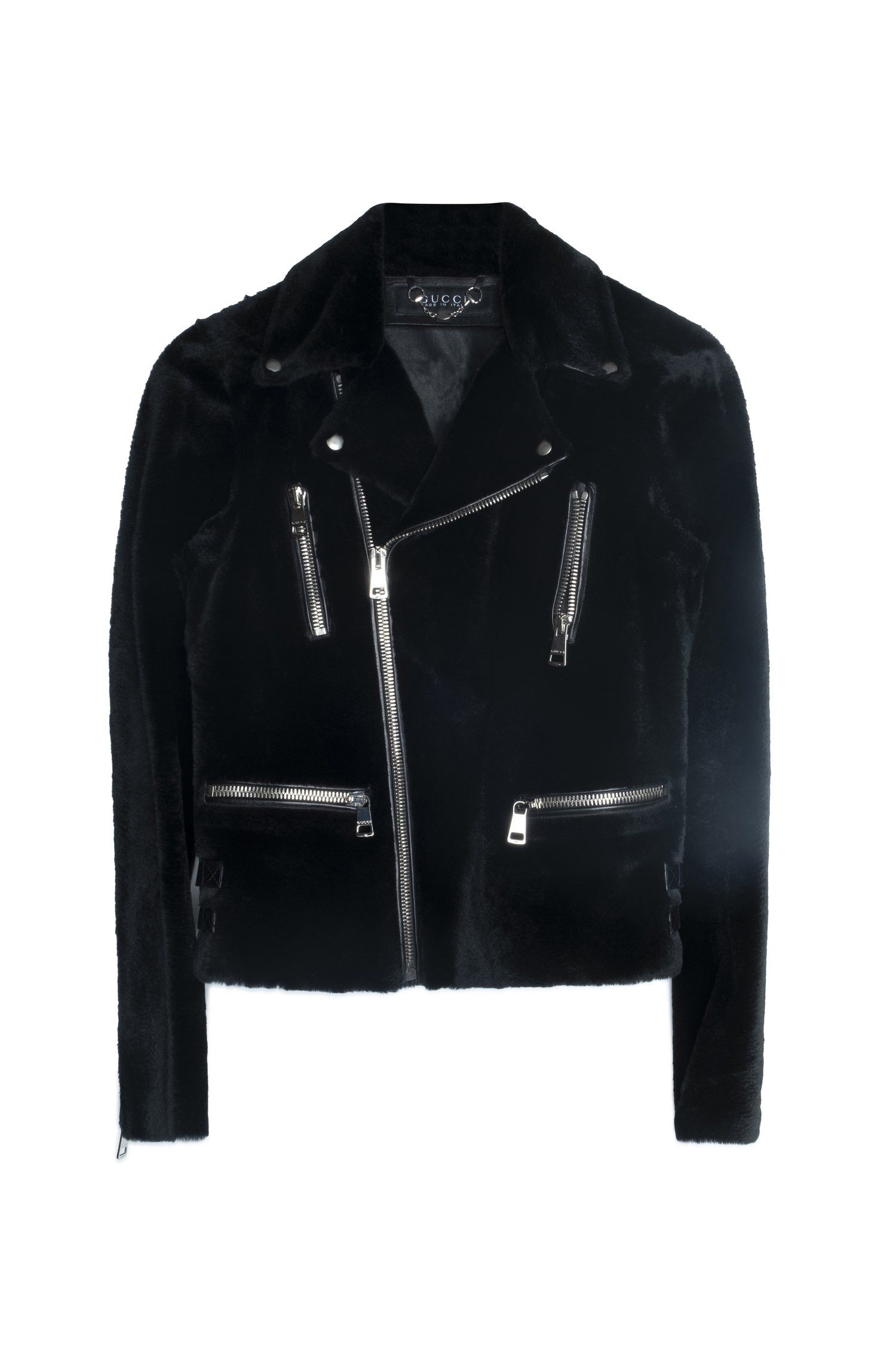 Gucci Kangaroo Fur Biker Jacket Size US S / EU 44-46 / 1 - 1 Thumbnail