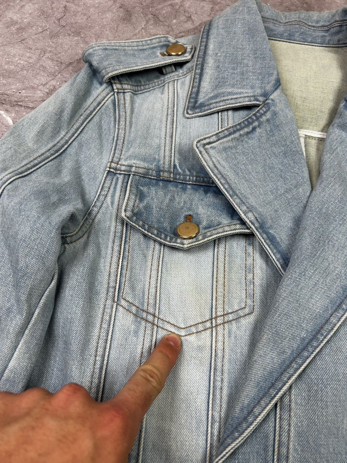 Balmain Balmain Denim Riders Jacket Size 46 Size US S / EU 44-46 / 1 - 6 Thumbnail