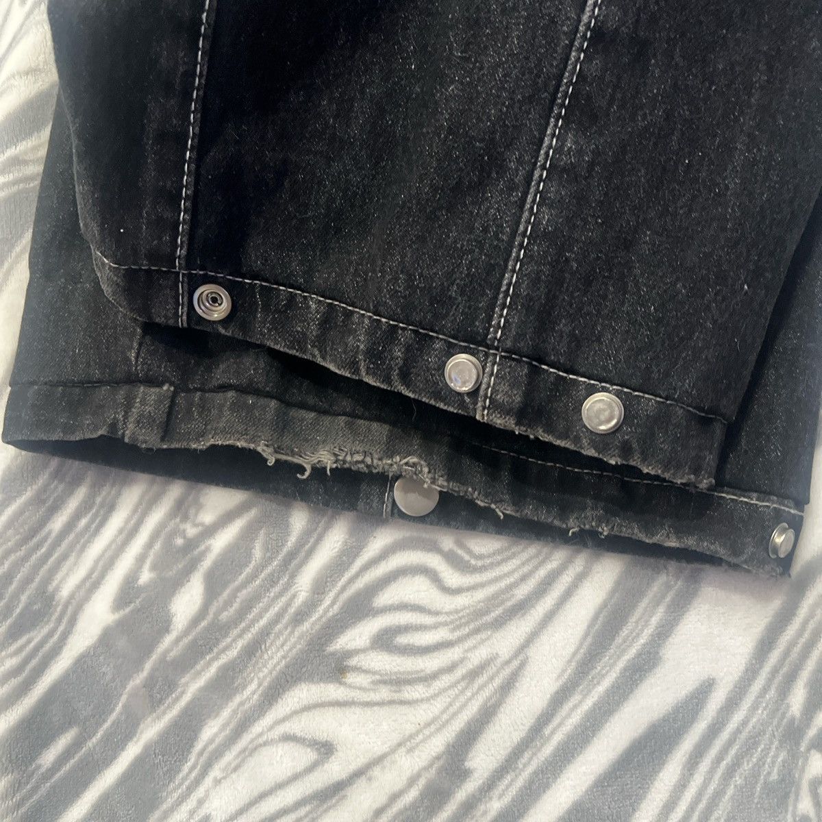 Other × Vintage Wide Leg Baggy Jeans Size US 30 / EU 46 - 6 Thumbnail