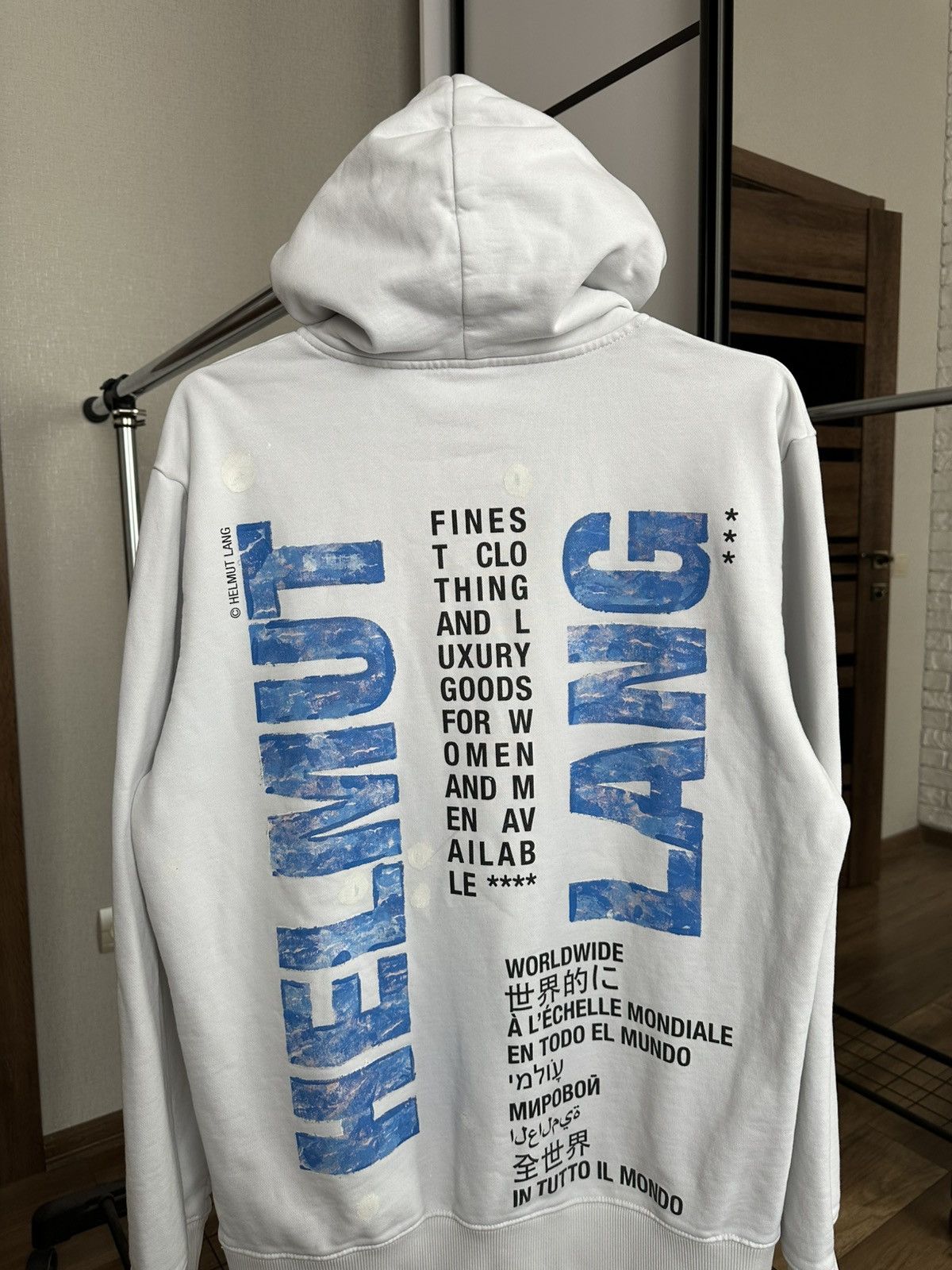 Helmut Lang Helmut Lang Impress Hoodie Pullover Size US M / EU 48-50 / 2 - 4 Thumbnail