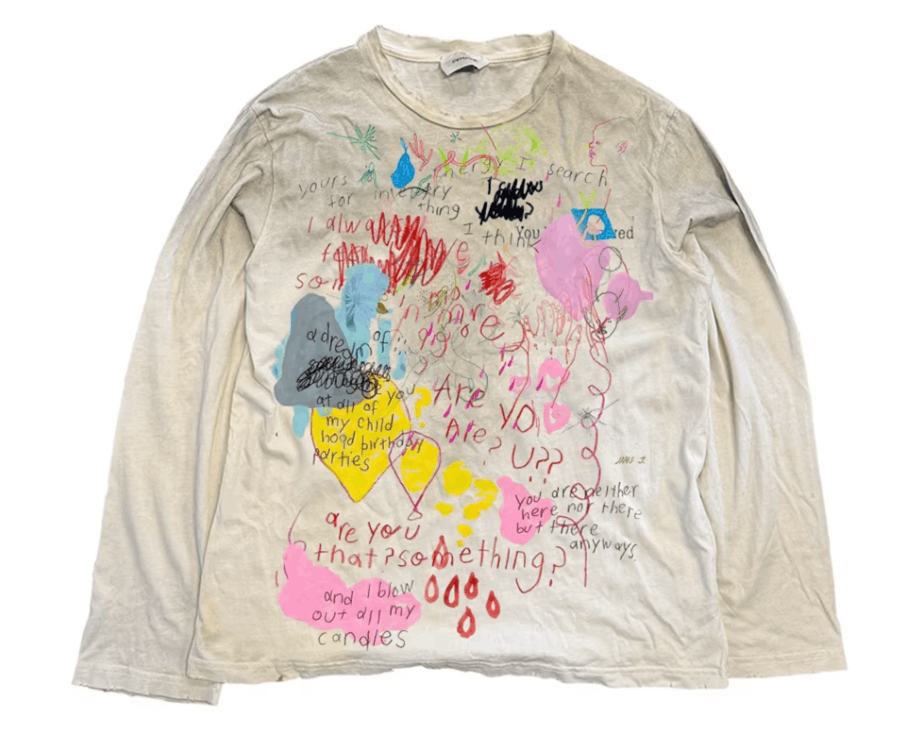 Japanese Brand Vintage Washed Long Sleeves Size US S / EU 44-46 / 1 - 7 Thumbnail