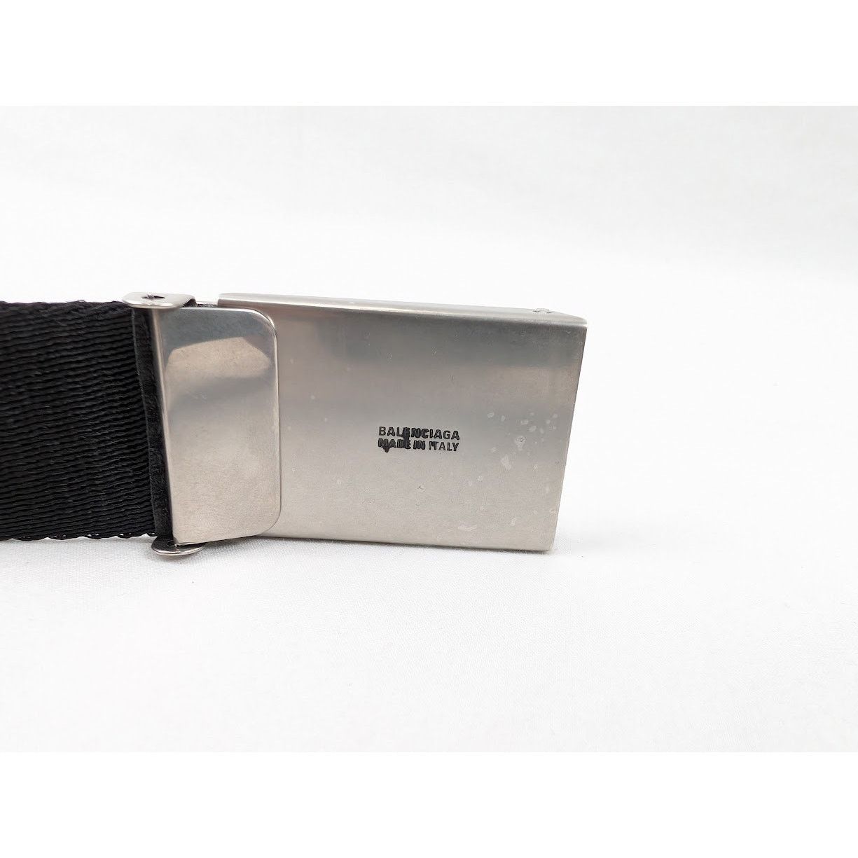 Balenciaga × Under Armour o1rshd1 Size:OS / Jacquard Web Belt in Black/White Size ONE SIZE - 6 Thumbnail