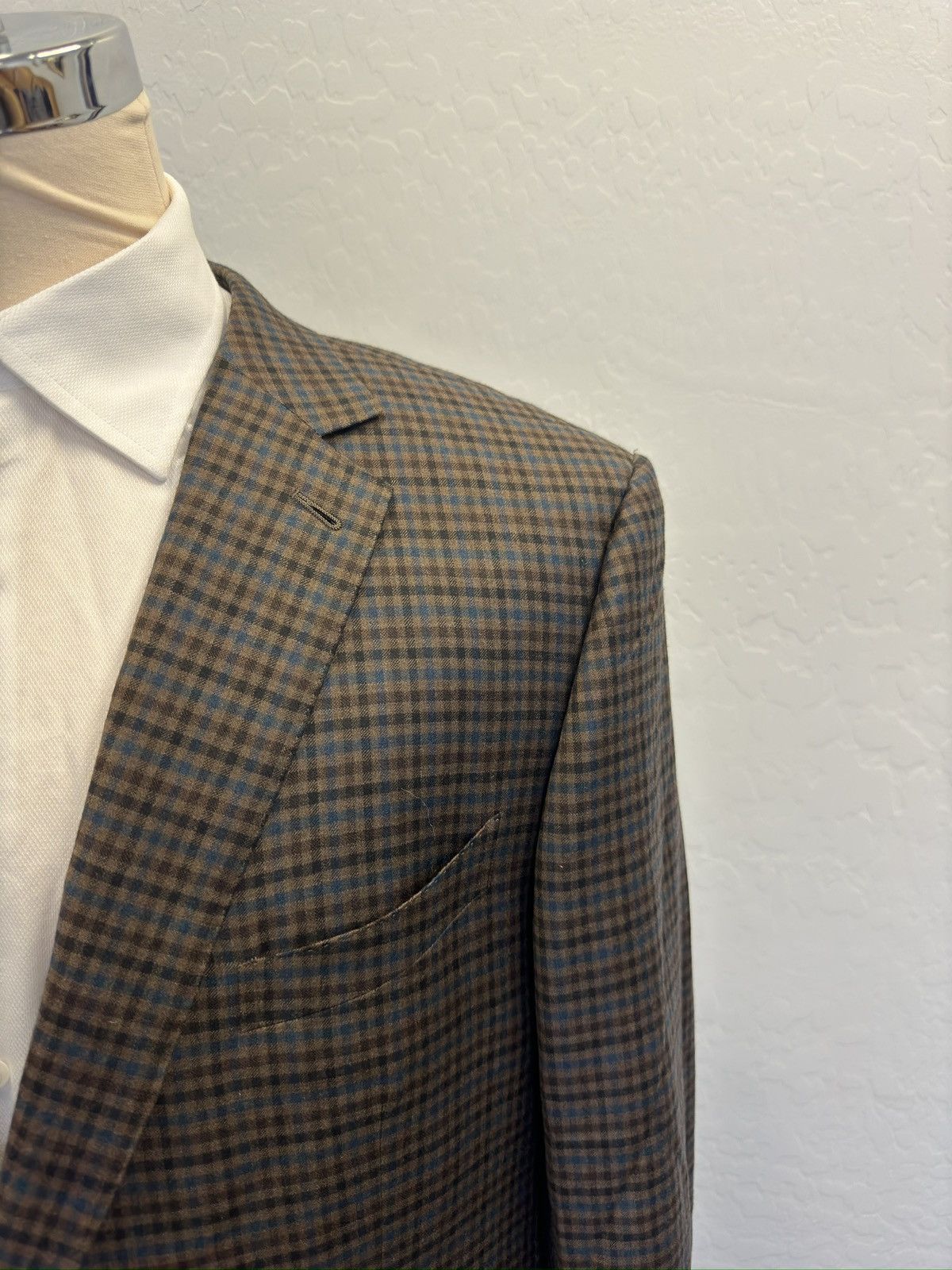 Ermenegildo Zegna Ermenegildo Zegna Made in Italy Trofeo Wool Jacket 50R $3590 Size 50R - 2 Thumbnail