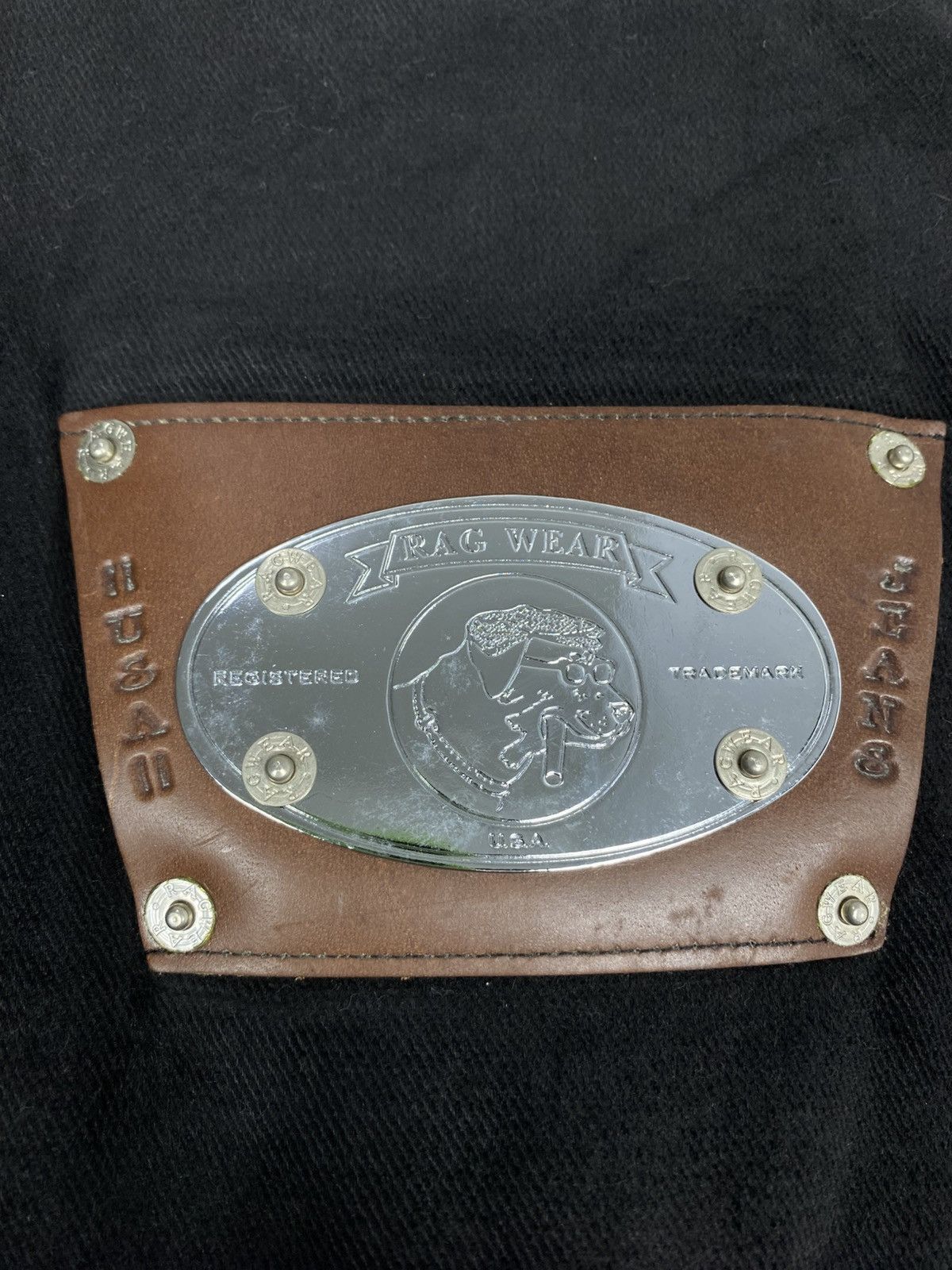 Vintage Rare‼️ Vintage Rag Wear Jeans Workwear Vest Buckle Made Usa Size US M / EU 48-50 / 2 - 5 Thumbnail