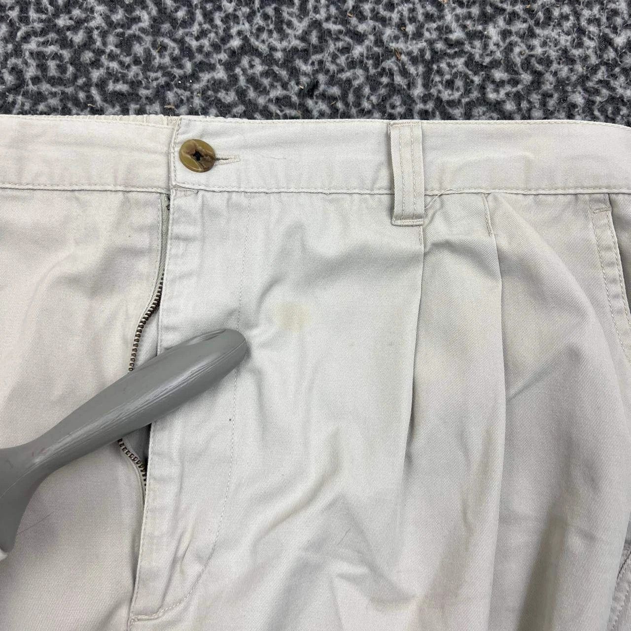 Basic Editions Basic Editions Pants Men 40x30 Chino Straight Leg Pleated Size US 40 / EU 56 - 8 Thumbnail