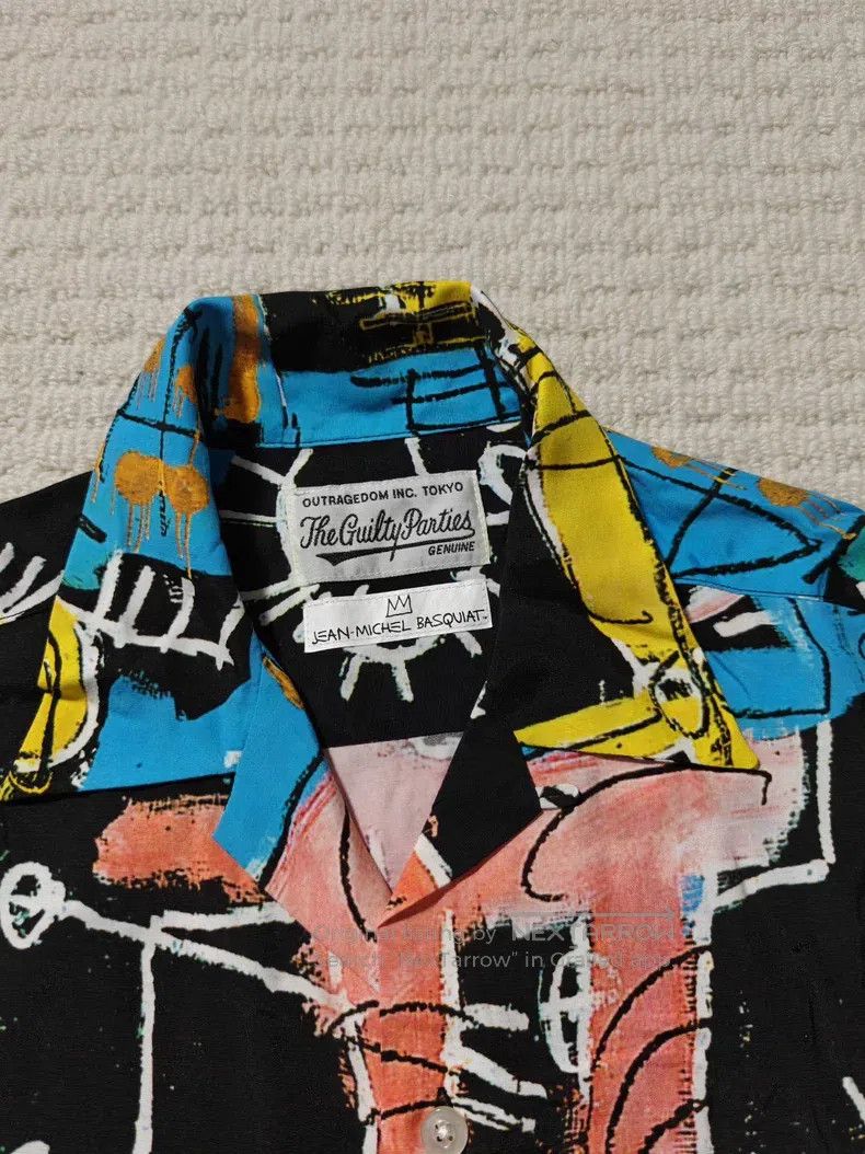 Wacko Maria Wacko Maria BASQUIAT HAWAIIAN SHIRT Size US M / EU 48-50 / 2 - 2 Thumbnail