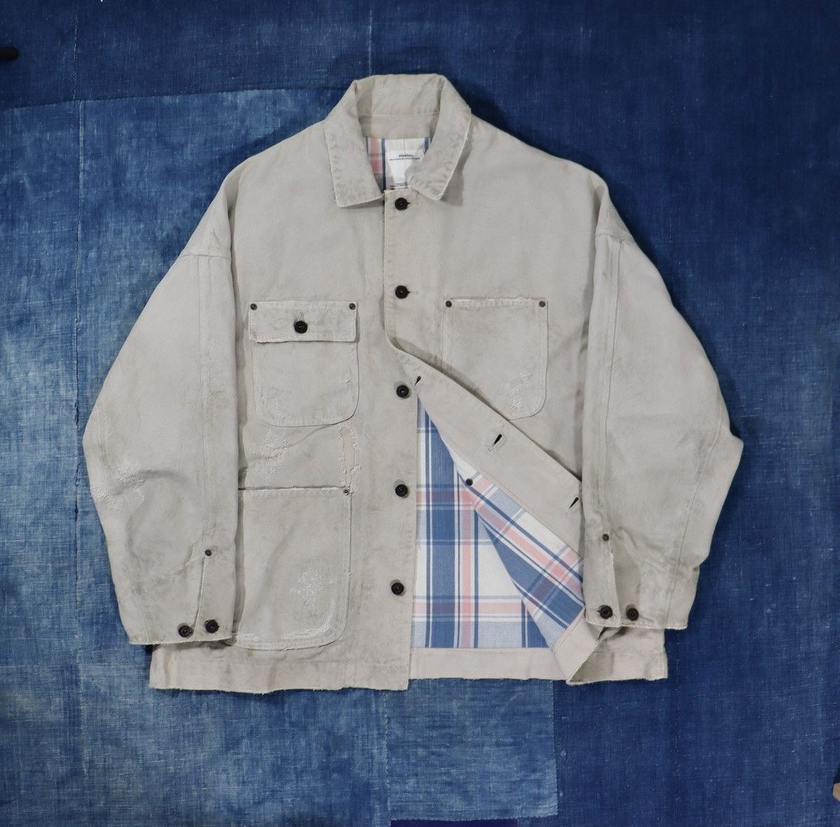 Visvim Visvim Macray Coverall Crash Size 2 Ivory | Grailed