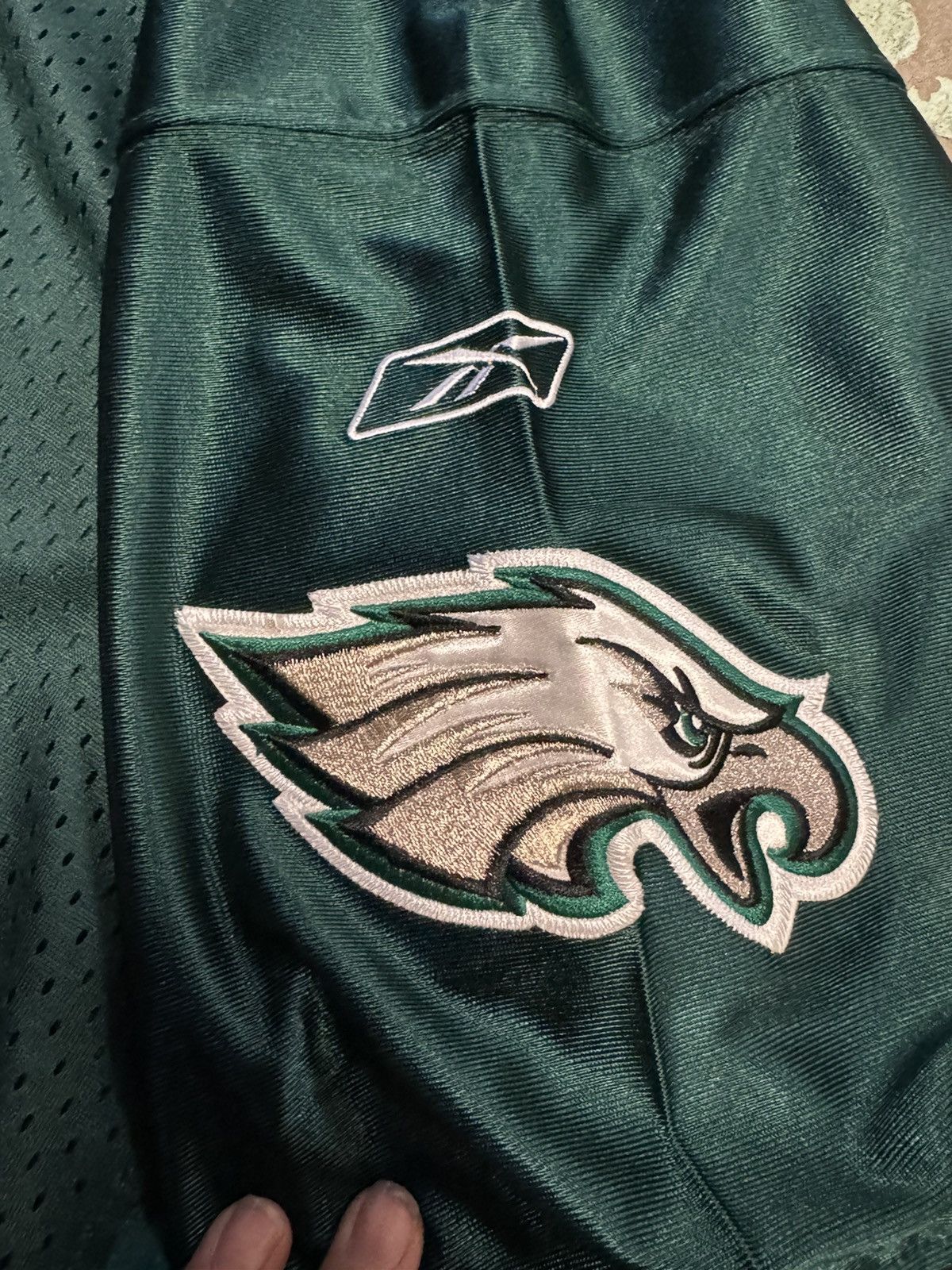NFL × Reebok Size 52 NFL Philadelphia Eagles McNabb Autographed Jersey Size US XXL / EU 58 / 5 - 4 Thumbnail