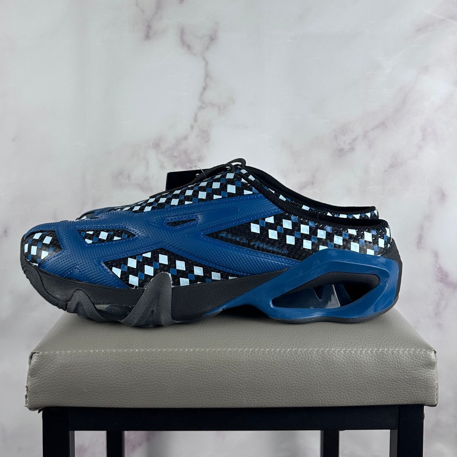 Asics × Kiko Kostadinov Novalis Gel-Styrax Graphite Grey Teal Mule Sneaker Size US 11.5 / EU 44-45 - 4 Thumbnail