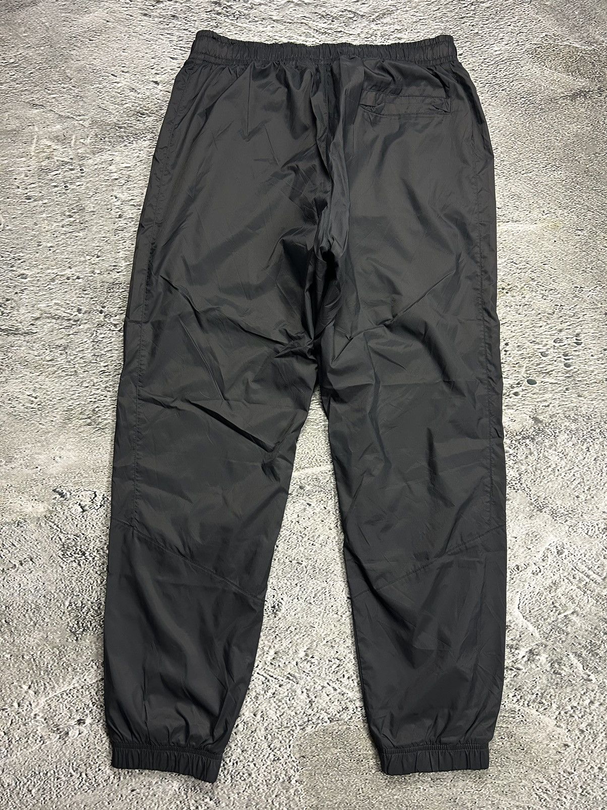 Nike × Vintage Nike track suit vintage dark grey nylon pants jacket drill Size US L / EU 52-54 / 3 - 12 Thumbnail