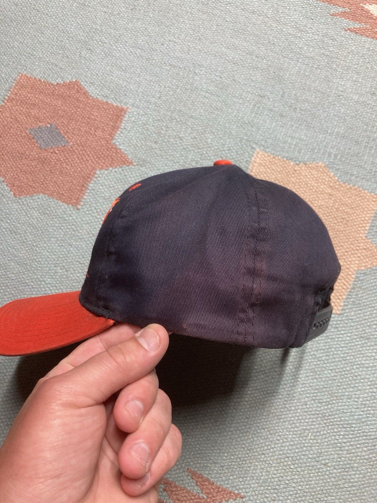 Vintage 90s hat Illinois fighting Illini spell out big logo twins Size ONE SIZE - 5 Thumbnail