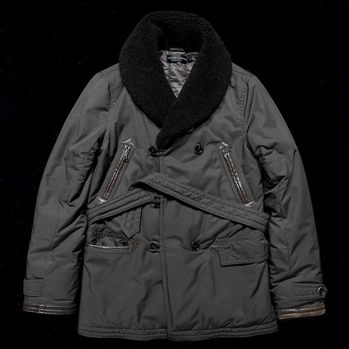 Polo Ralph Lauren Ralph Lauren Black Label Rancher Coat Cotton Jacket K22 Size US S / EU 44-46 / 1 - 1 Thumbnail