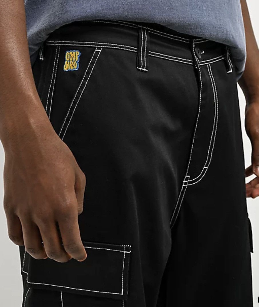 Zumiez Empyre Ultra Loose Black Cargo Pants Size 30 (Waist) Size US 30 / EU 46 - 6 Thumbnail