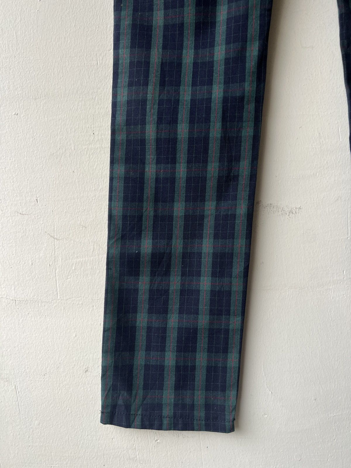 April 77 Vintage 2000s April 77 Joey Hi-Standard 1955 Check Pant Size US 31 - 18 Thumbnail