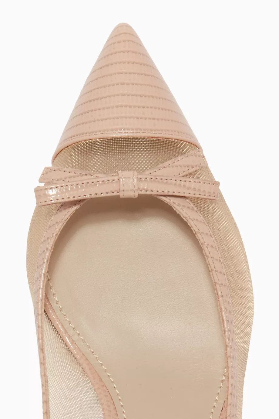 Designer o1y0925 Spool Heel Pumps in Beige Size US 5 / IT 35 - 3 Thumbnail
