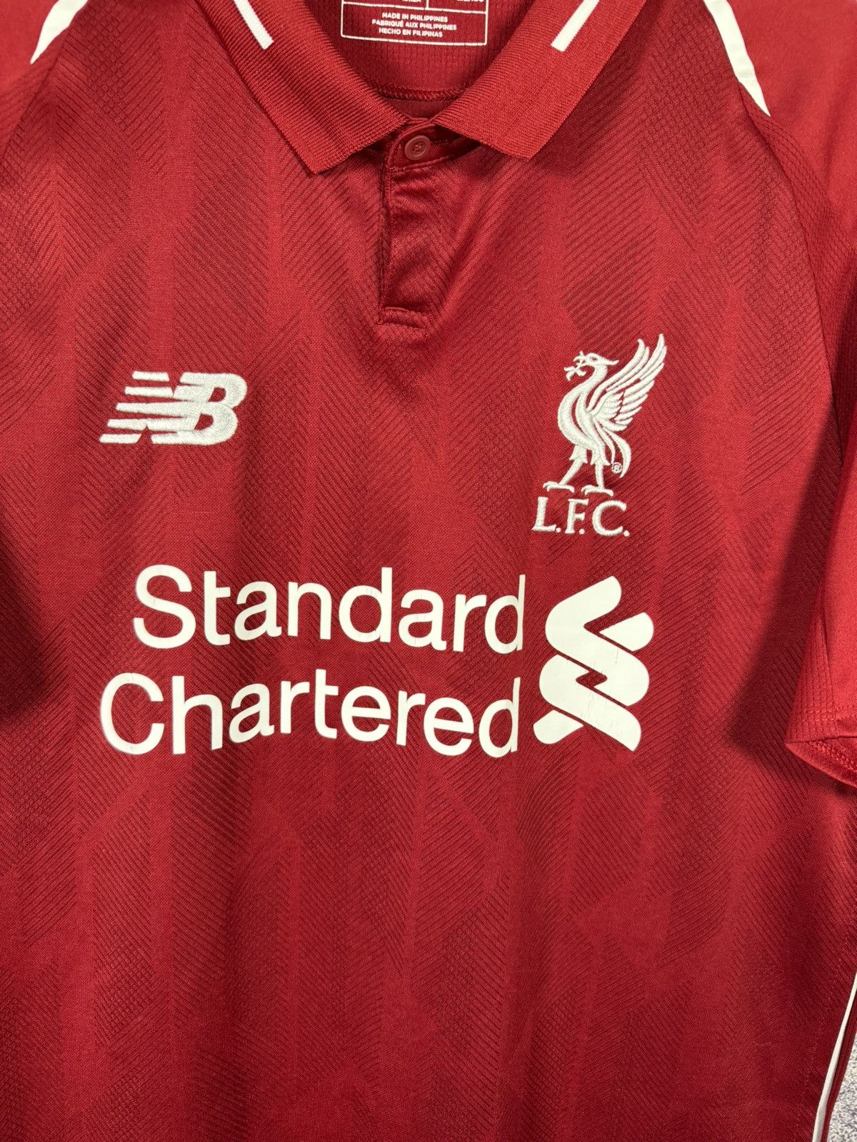 New Balance × Vintage Vintage Liverpool 2018/19 New Balance Jersey Blokcore Medium Size US M / EU 48-50 / 2 - 5 Thumbnail
