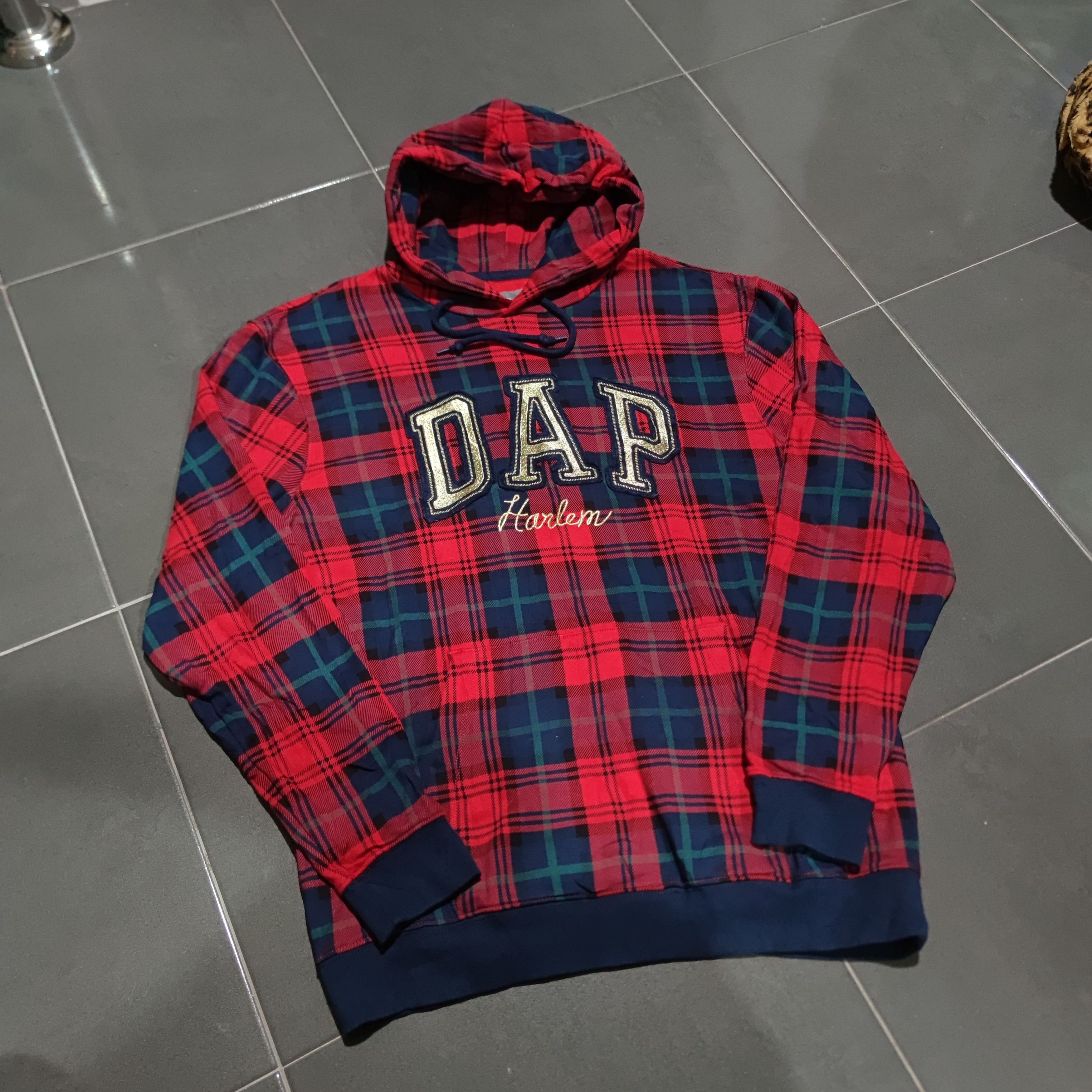 Dapper Dan × Gap GAP x DAPPER DAN PLAID DAP HARLEM HOODIE Size US M / EU 48-50 / 2 - 4 Thumbnail