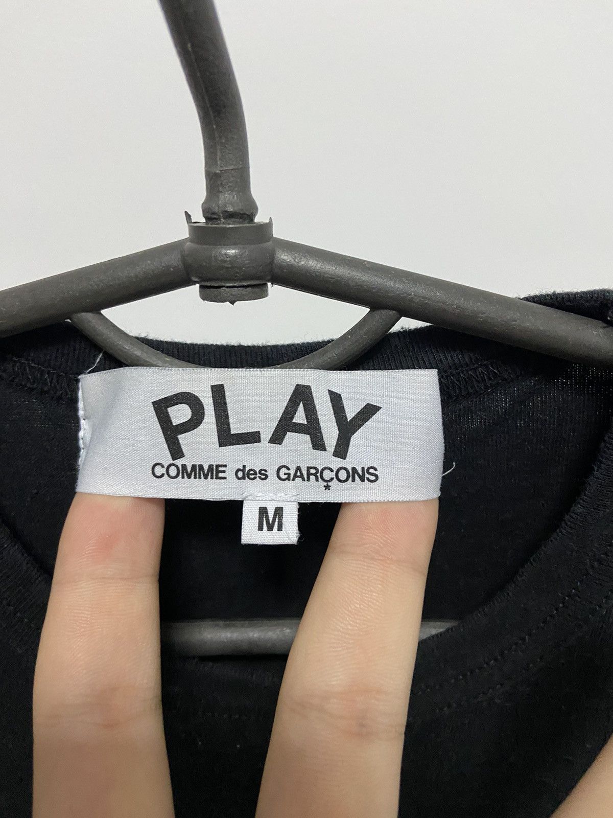 Comme des Garcons PLAY × Japanese Brand × Vintage Play Come Des Garcons Vintage T Shirt Japanese Heart Logo Size US M / EU 48-50 / 2 - 5 Thumbnail