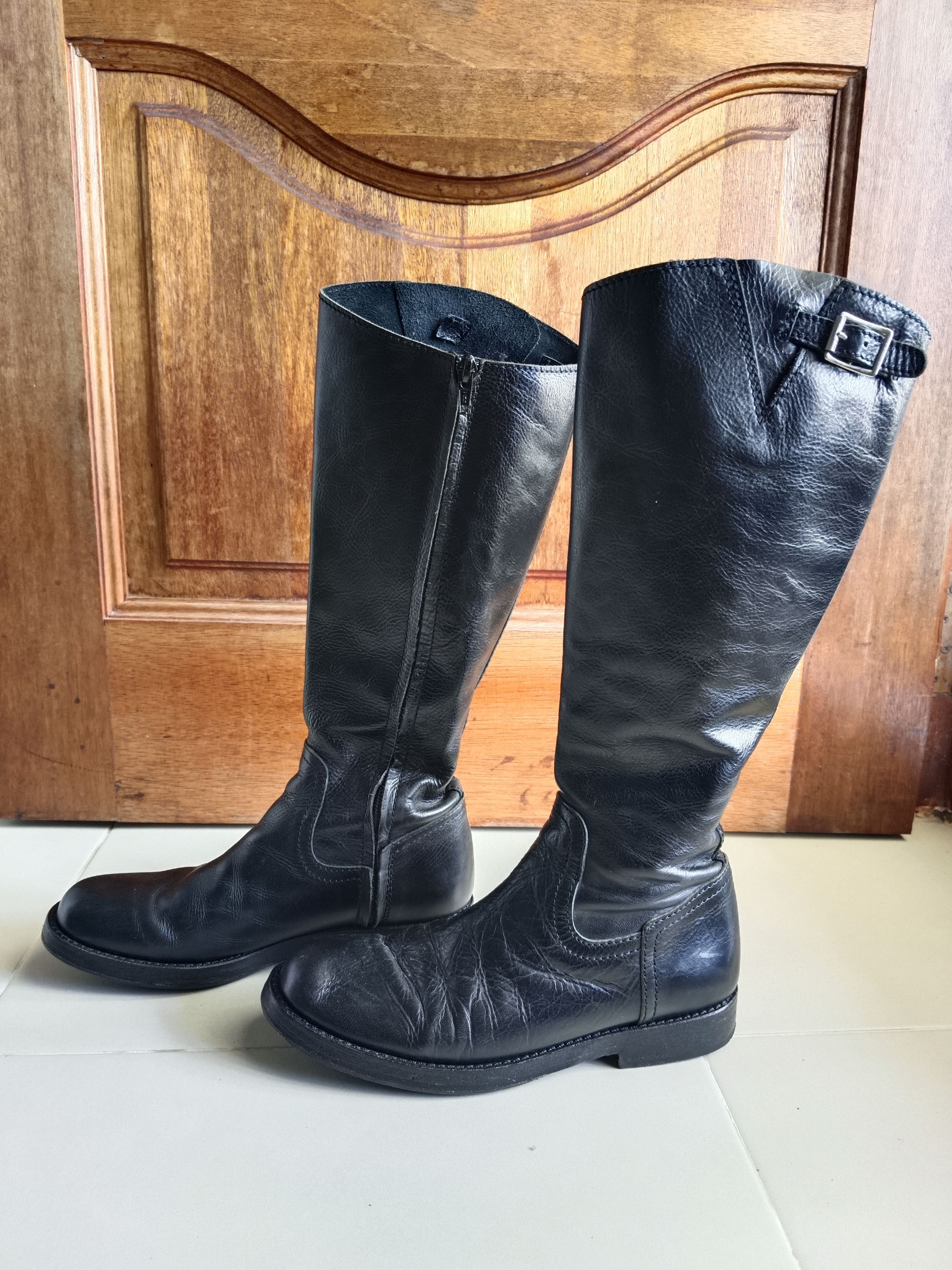 Comme des Garcons JUNYA WATANABE X COMME DES GARCONS BOOTS(SIZE S) Size US 7 / IT 37 - 2 Thumbnail