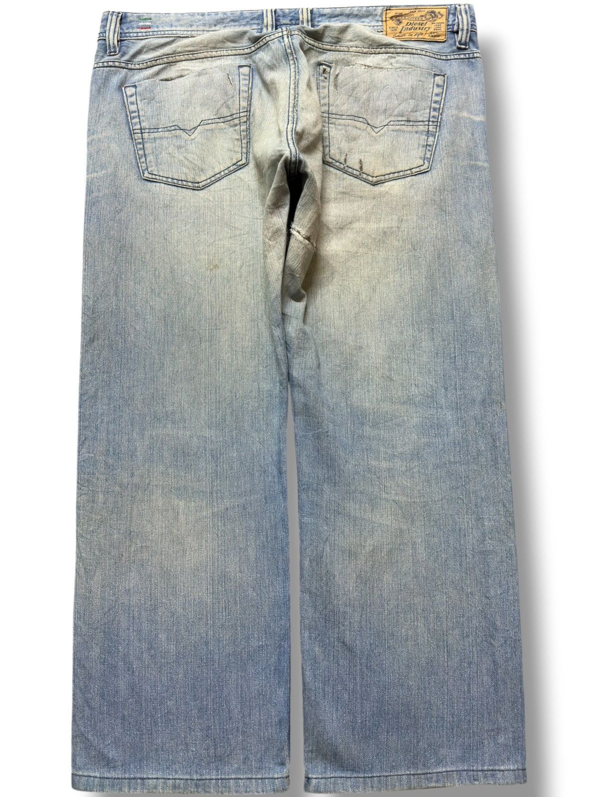 Diesel Vintage Diesel Viker Baggy Mudwash Faded Denim Size US 40 / EU 56 - 4 Thumbnail