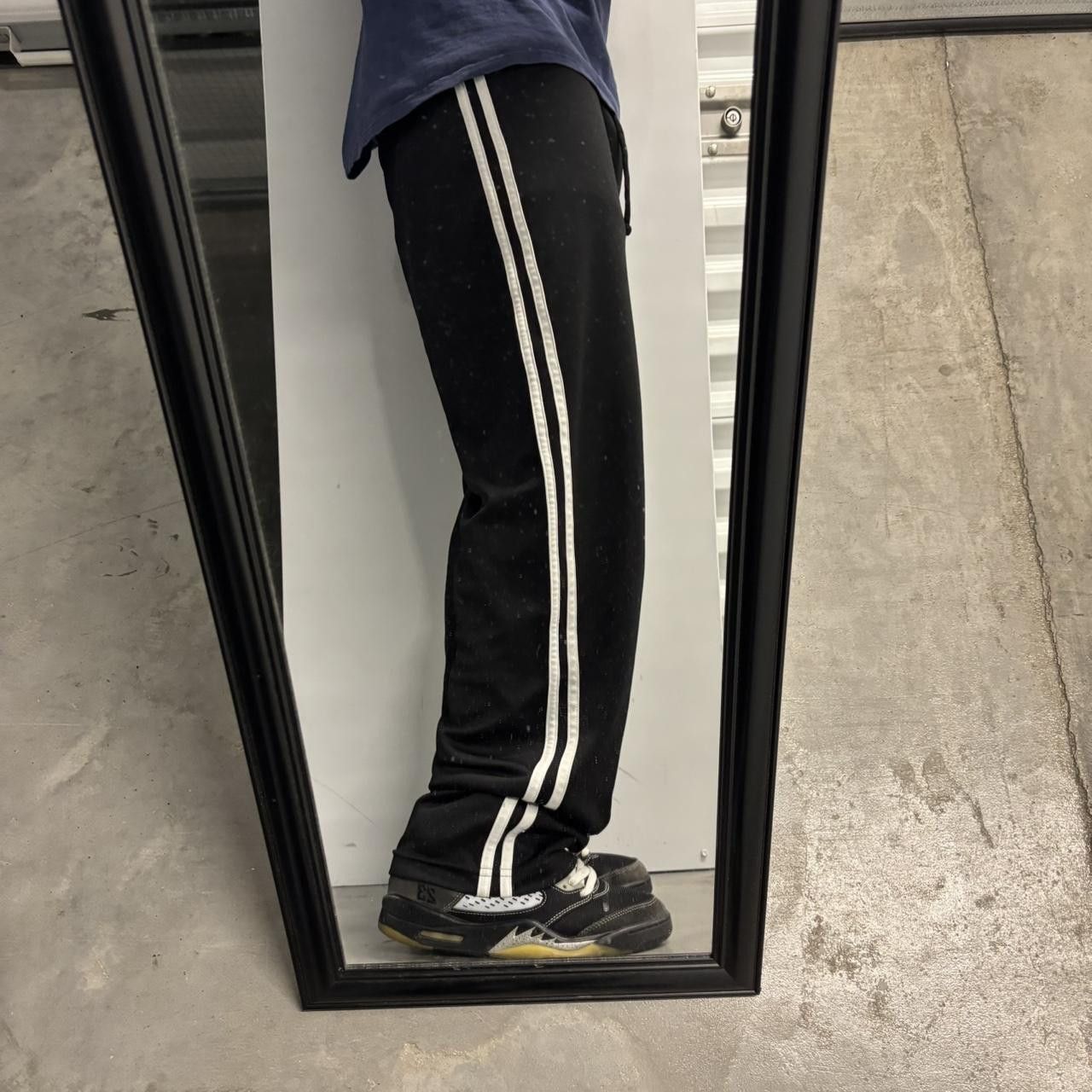 Vintage Crazy Vintage Y2K/2000s Black Striped Streetwear Track Pants! Fits M Size US 32 / EU 48 - 1 Thumbnail
