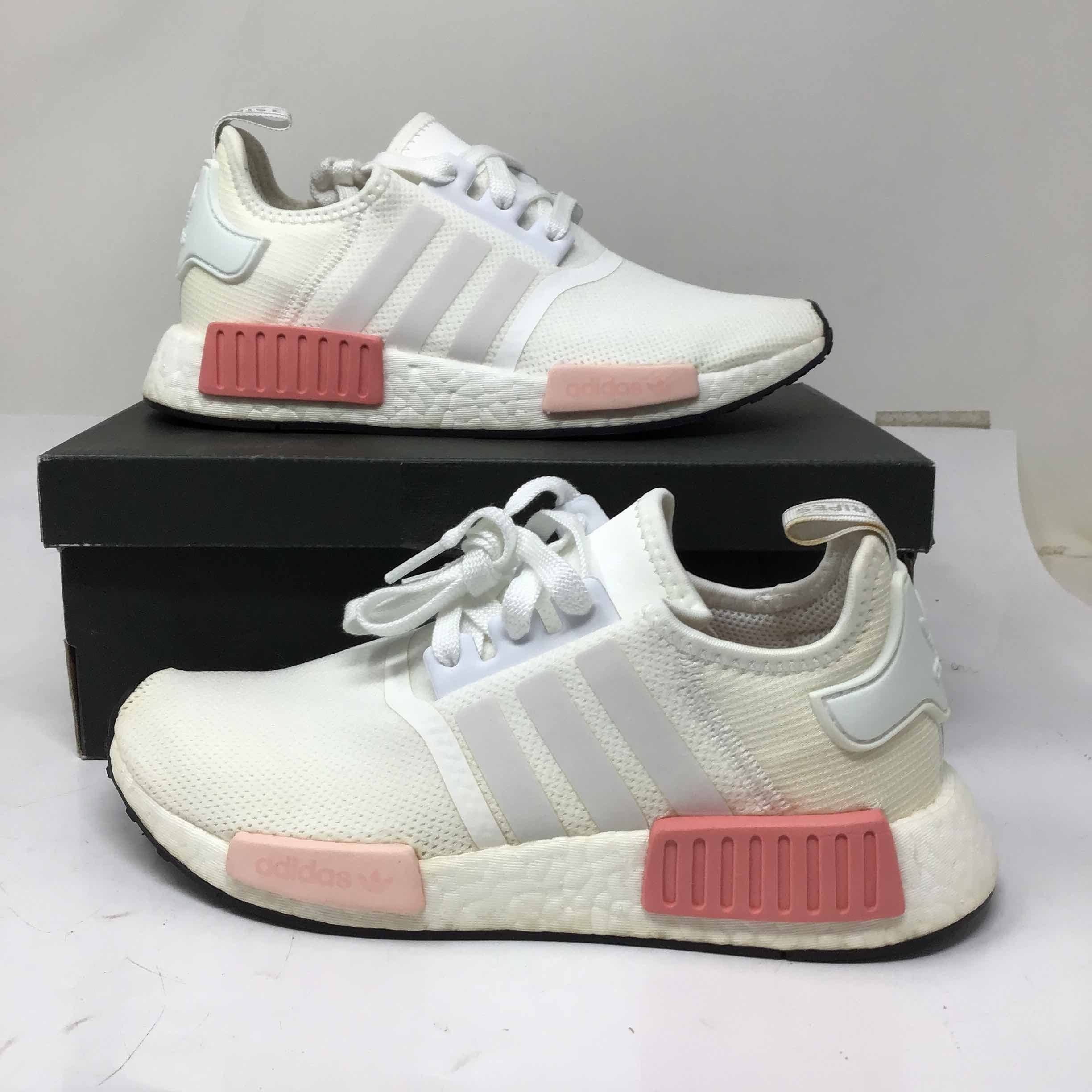 Adidas Wmns NMD R1 White Rose Grailed