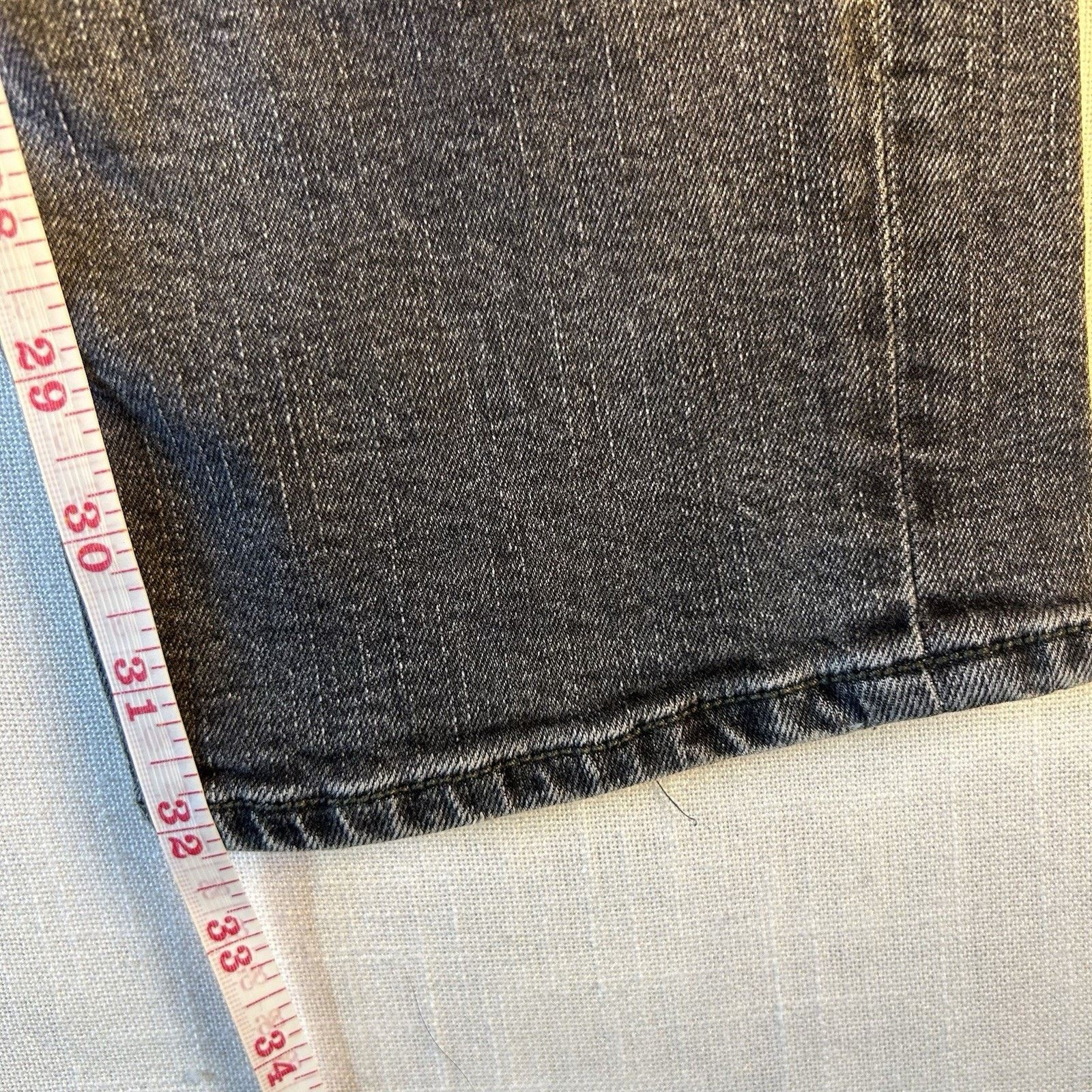 Arizona Jean Co. Arizona Slim Straight Flex Denim 29x32 Jeans Black Size US 29 - 6 Thumbnail