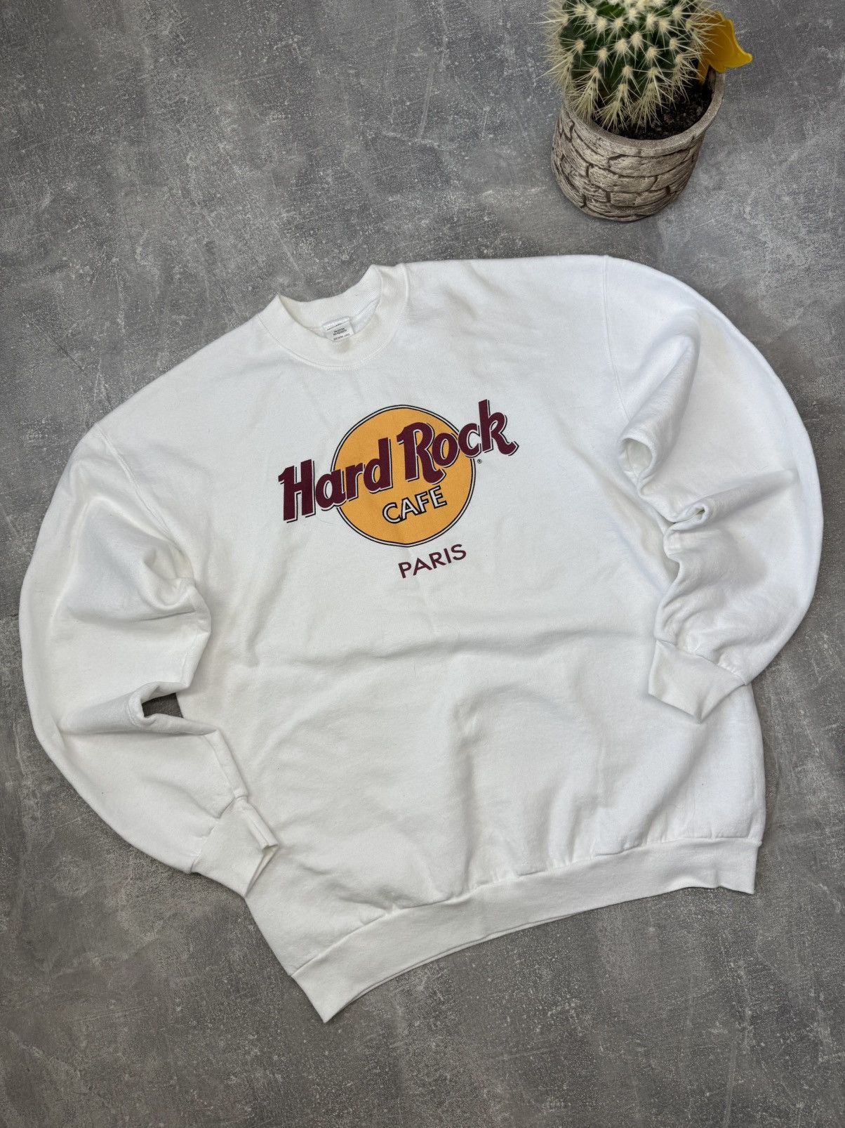 Hard Rock Cafe × Vintage Hard Rock Cafe Paris Vintage Size US XL / EU 56 / 4 - 2 Thumbnail