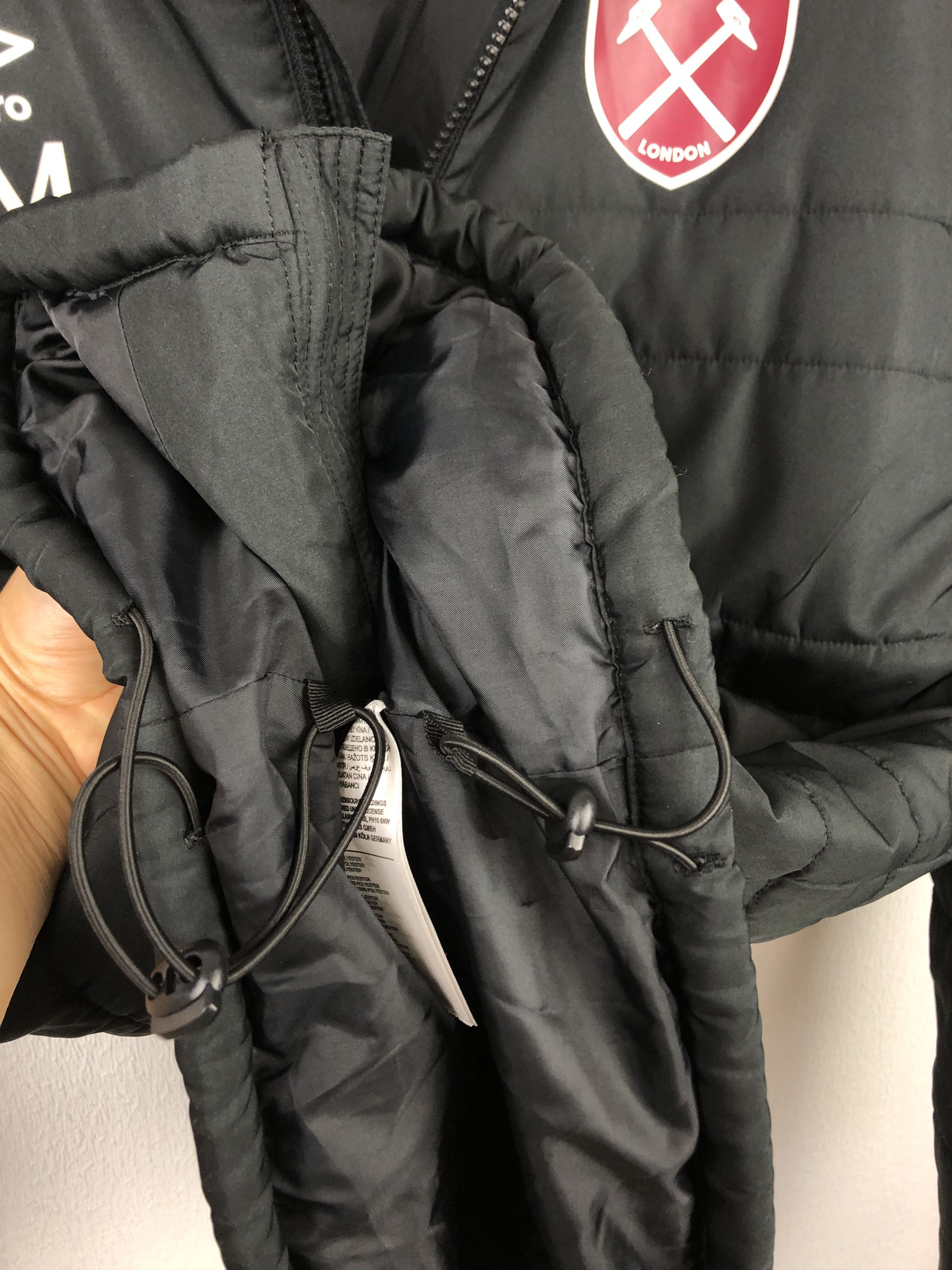 Umbro Umbro West Ham United Warm Puffer Jacket Soccer Bomber Size US L / EU 52-54 / 3 - 8 Thumbnail