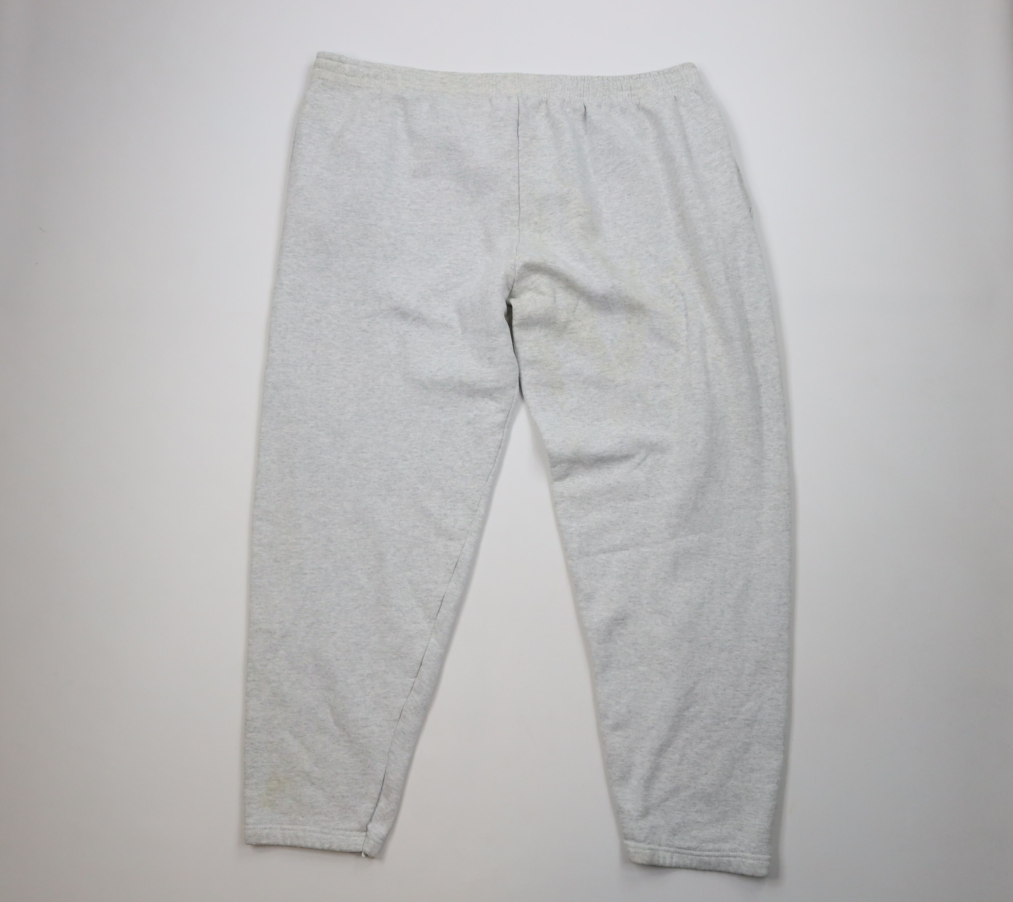 Vintage Vintage 90s Streetwear Heavy Sweatpants Heather Gray USA Size US 42 / EU 58 - 10 Thumbnail