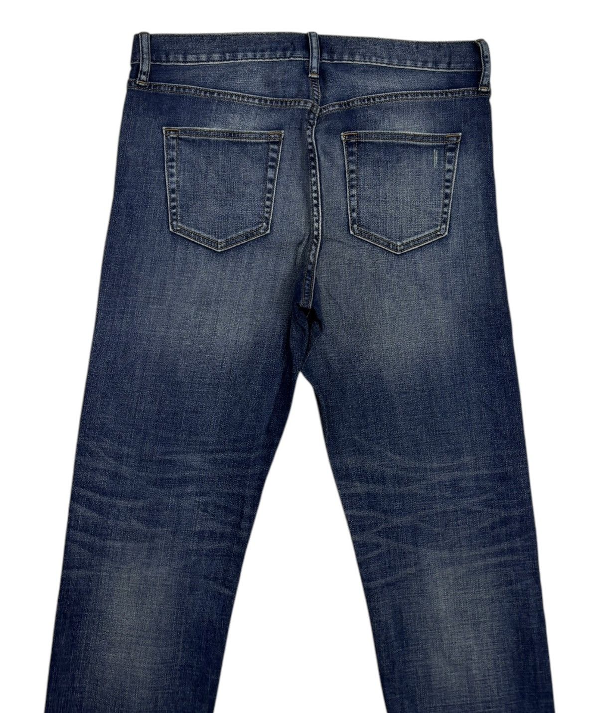 Jean × Undercover × Uniqlo Vintage Jeans Sashiko Uniqlo Distressed Denim Jeans Size US 33 - 5 Thumbnail