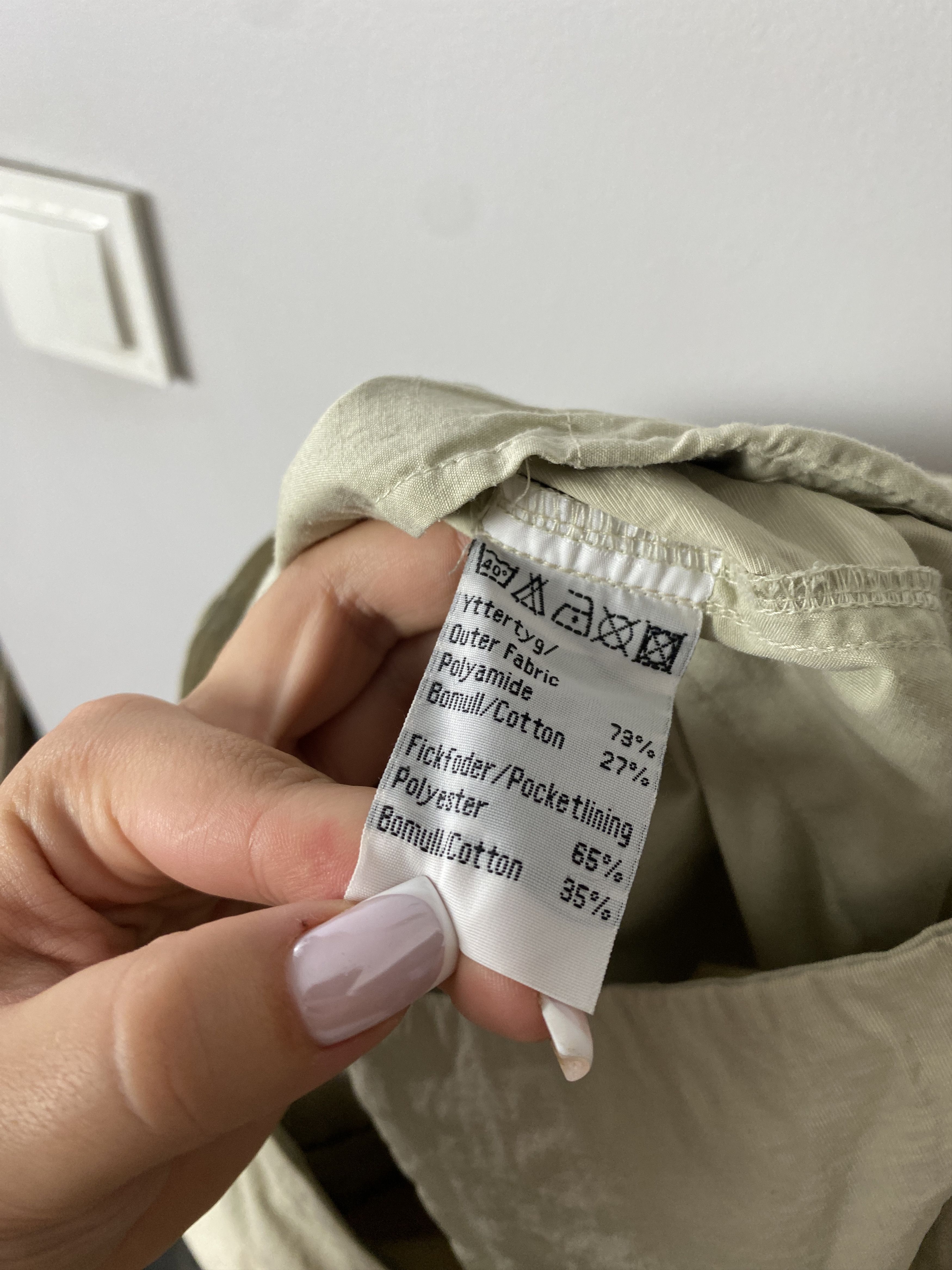 Fjallraven Fjallraven small logo cropped pants outdoor Size 27" / US 4 / IT 40 - 5 Thumbnail