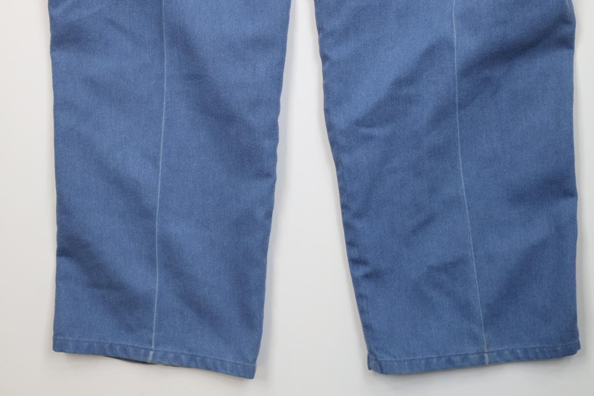 Vintage Vintage 90s Streetwear Flared Wide Leg Denim Jeans Blue Size US 38 / EU 54 - 14 Thumbnail