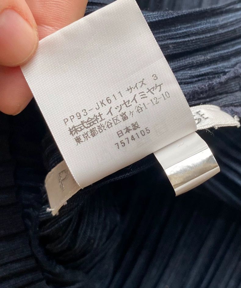 Issey Miyake Issey Miyake Dark blue long sleeves Size L / US 10 / IT 46 - 4 Thumbnail