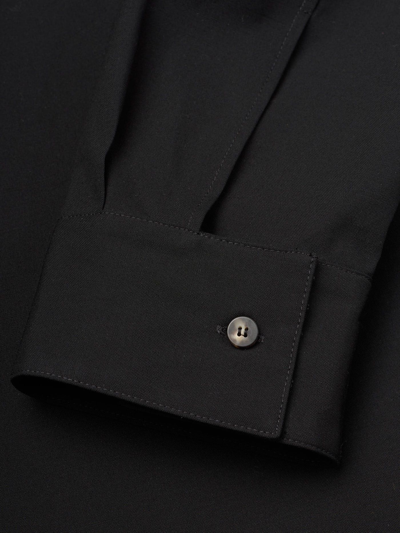 Fear of God FEAR OF GOD Eternal Black Cotton Virgin Wool-Elastane Shirt Size US L / EU 52-54 / 3 - 5 Thumbnail