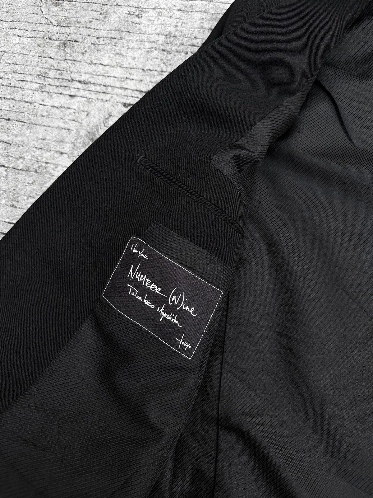 Number (N)ine Number(n)ine Runway AW06 “Noir” Blazer Wool Jacket Size US M / EU 48-50 / 2 - 12 Thumbnail